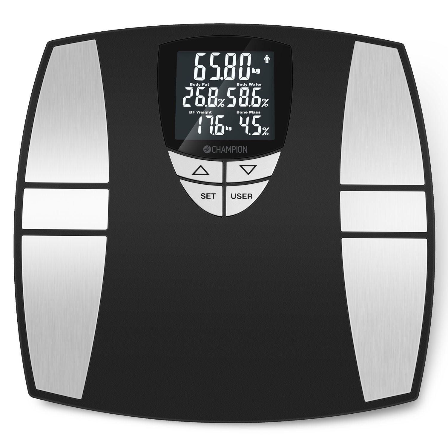 Personal scale Body Fat PV310 Black/Silver