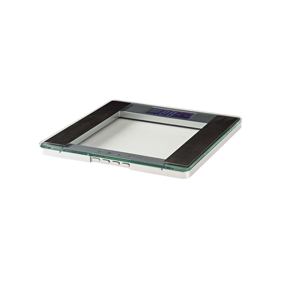 Personal scale | Digital | Silver | Tempered Glass | Maximum weighing capacity: 180 kg | Body analysis