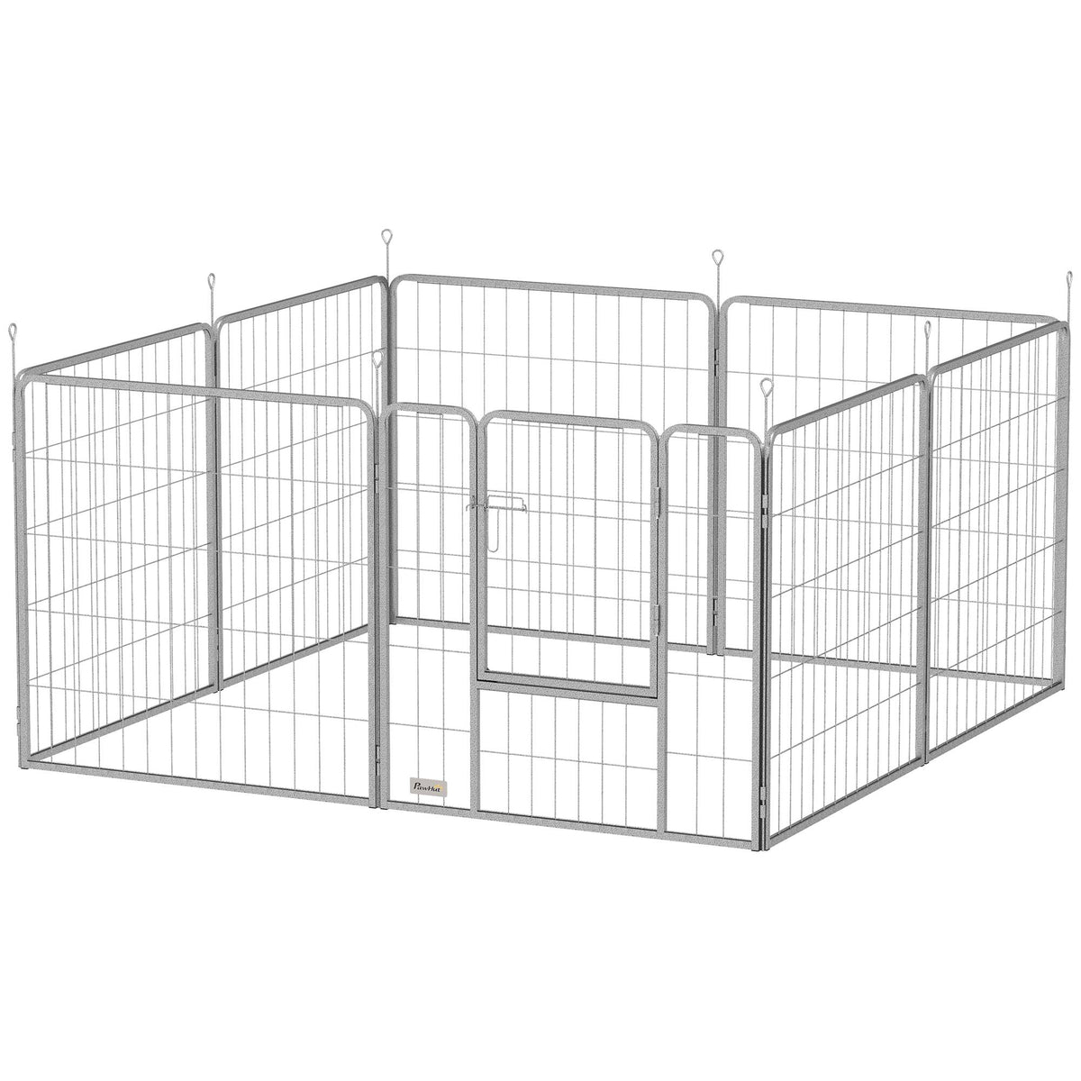 Pet Playpen, 8 Panels, Foldable Steel, Indoor/Outdoor