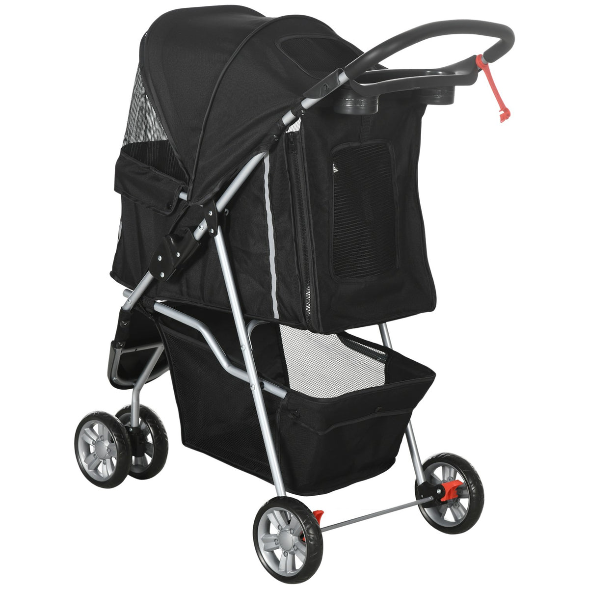 Pet Stroller for Small Dogs, Foldable, Up to 10kg