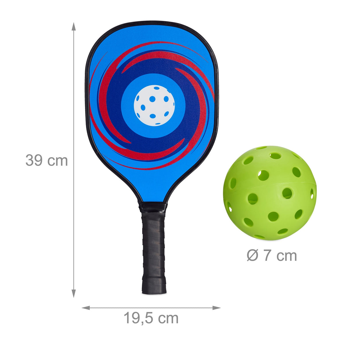 Pickleball Set 4 Rackets & 8 balls