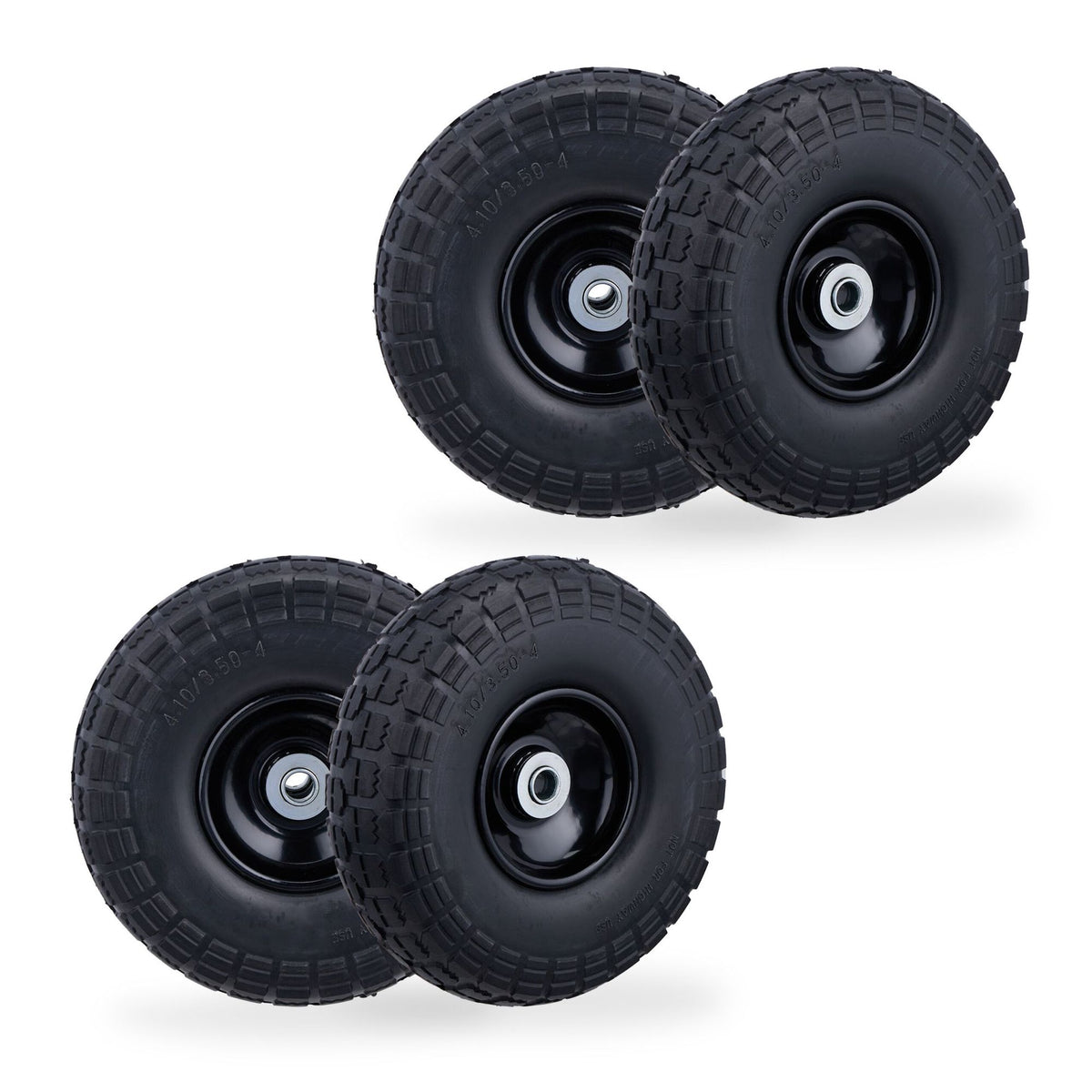 Pick-up wheel PU in set of 4