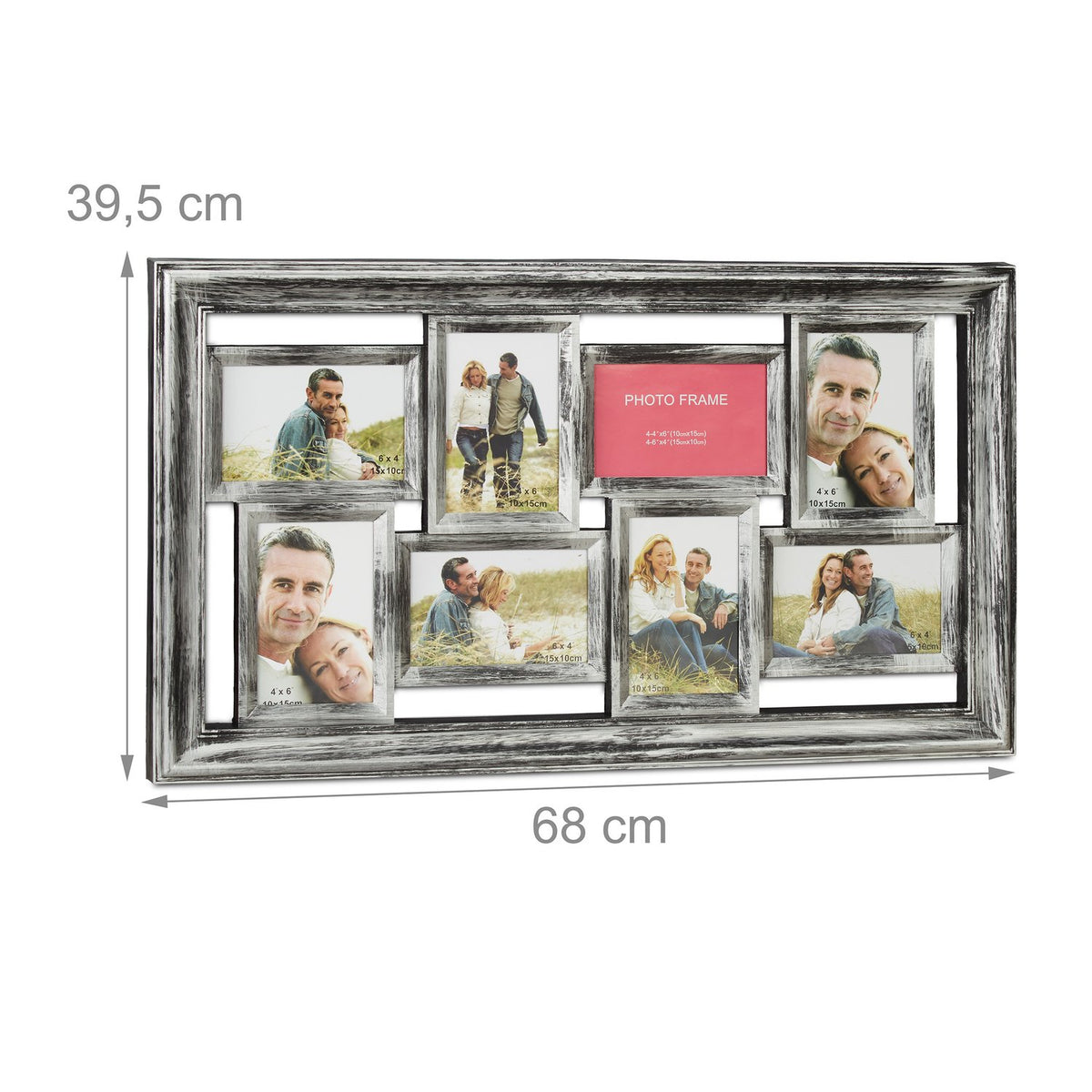 Picture Frame Vintage 8 Pictures