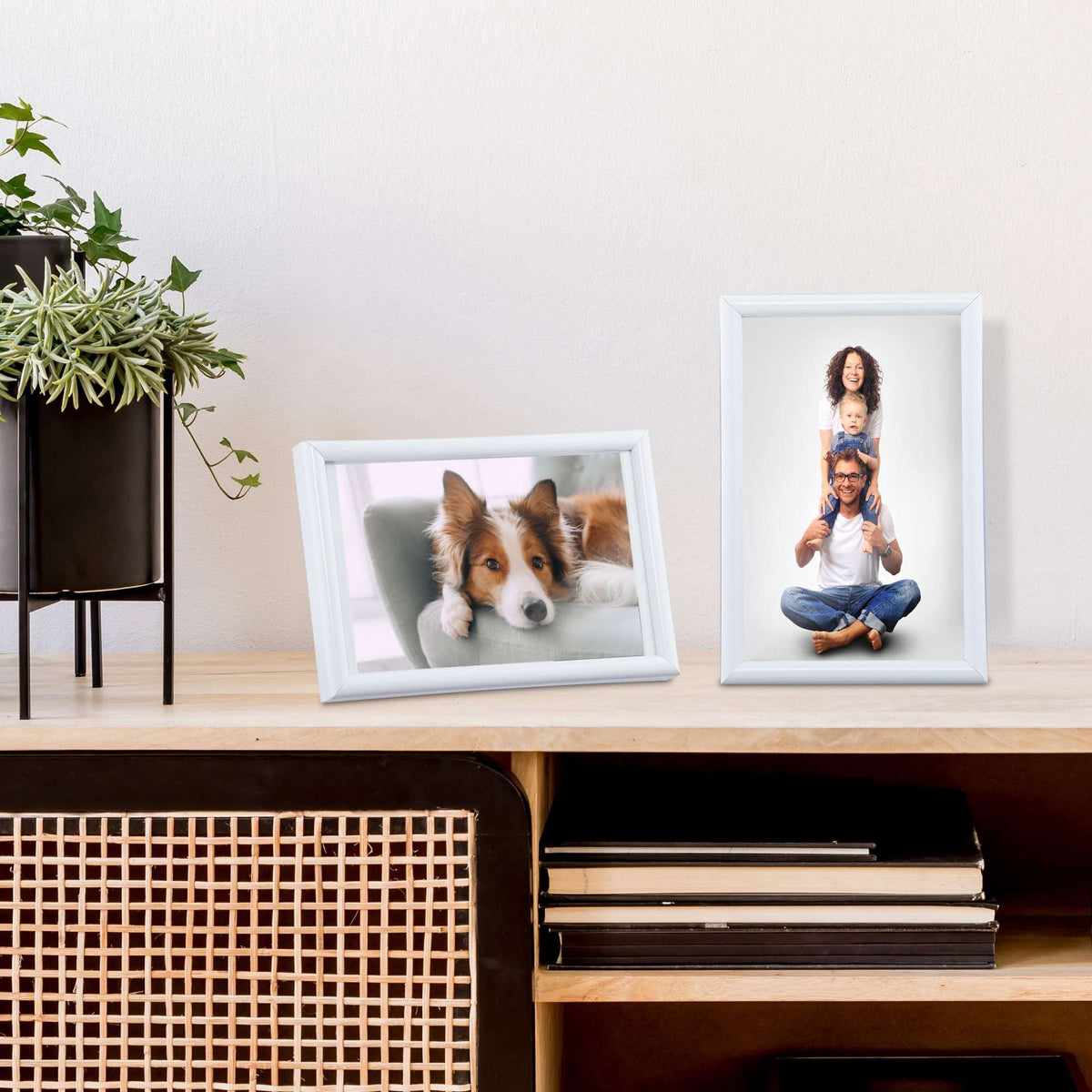 Picture frame - 2 pcs 10 x 15 cm