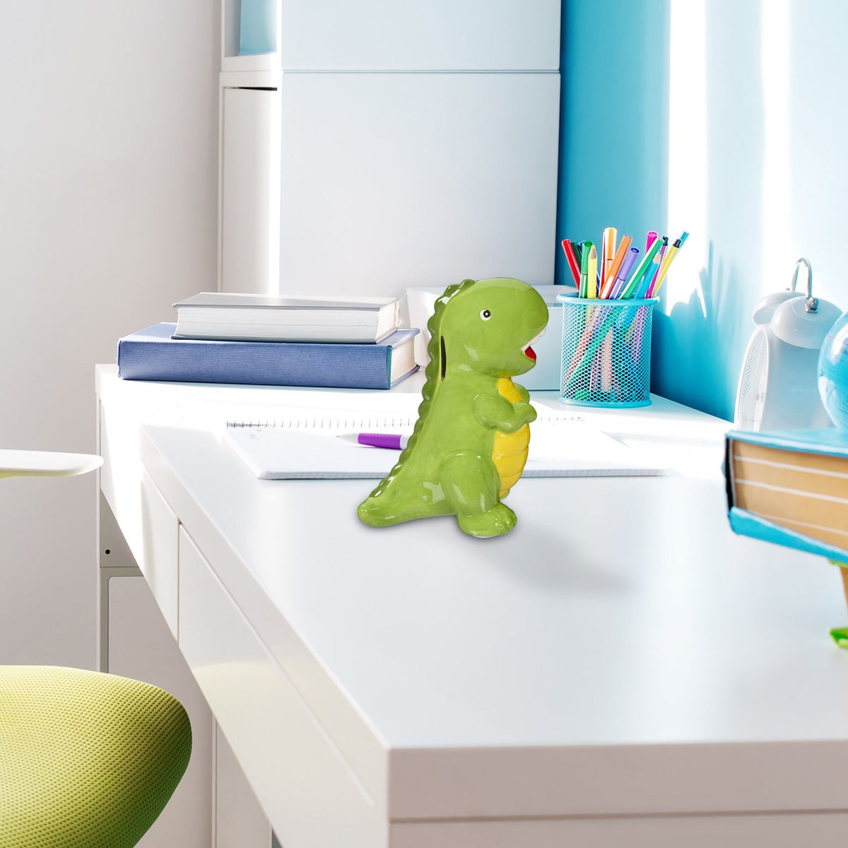 Piggy bank dinosaur