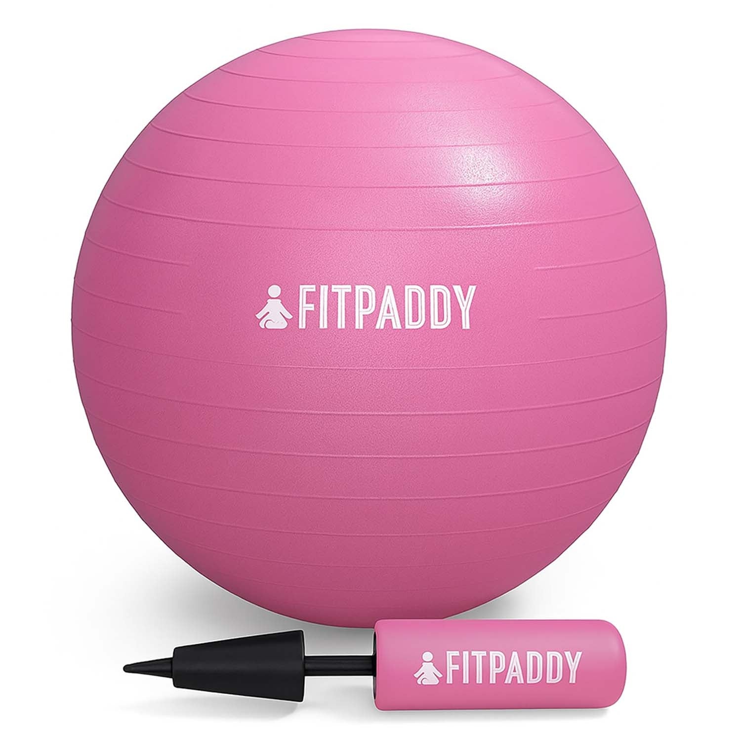 Pilates Ball 65cm, Pink, Anti-Burst Stability Ball