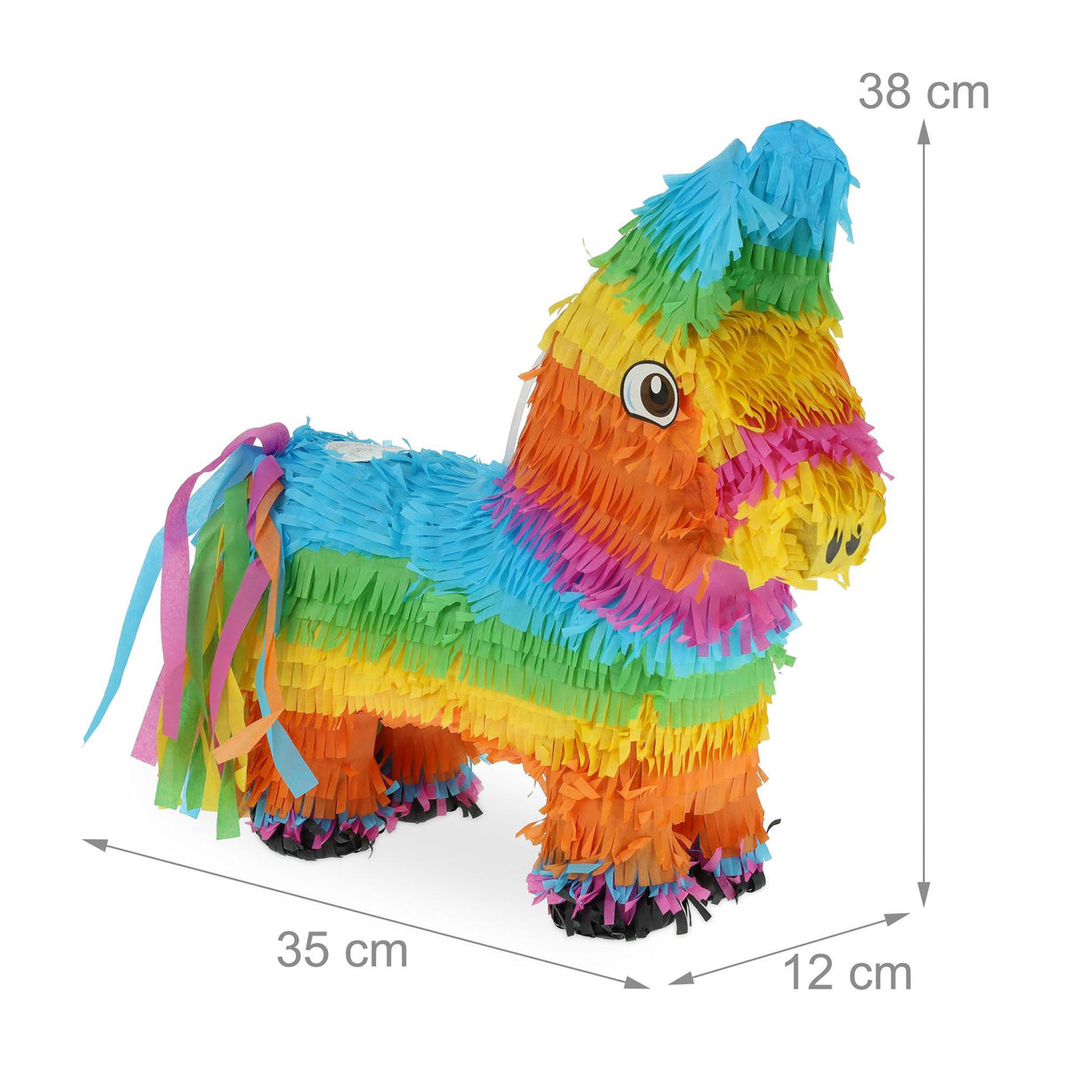 Pinata colorful donkey