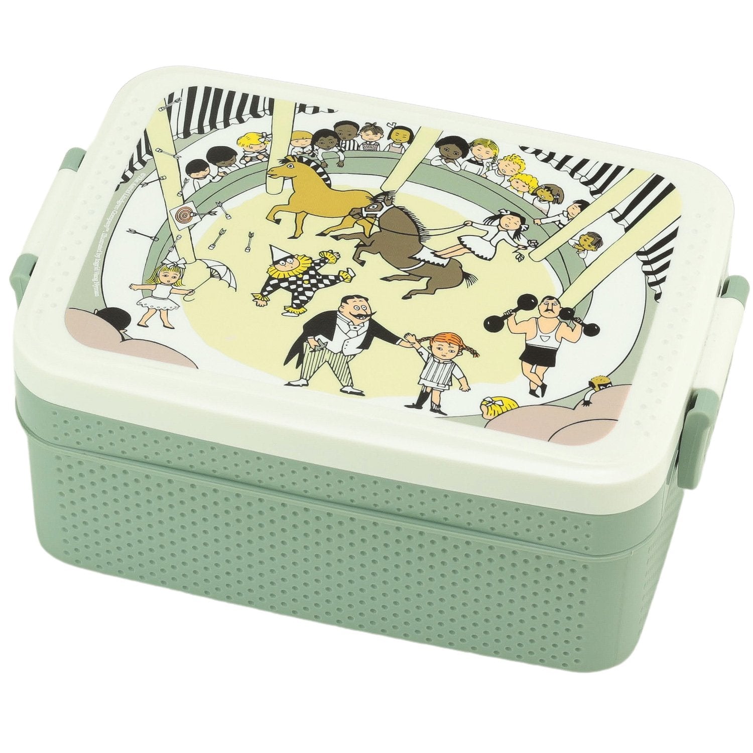 Pippi Circus, Lunch box, green