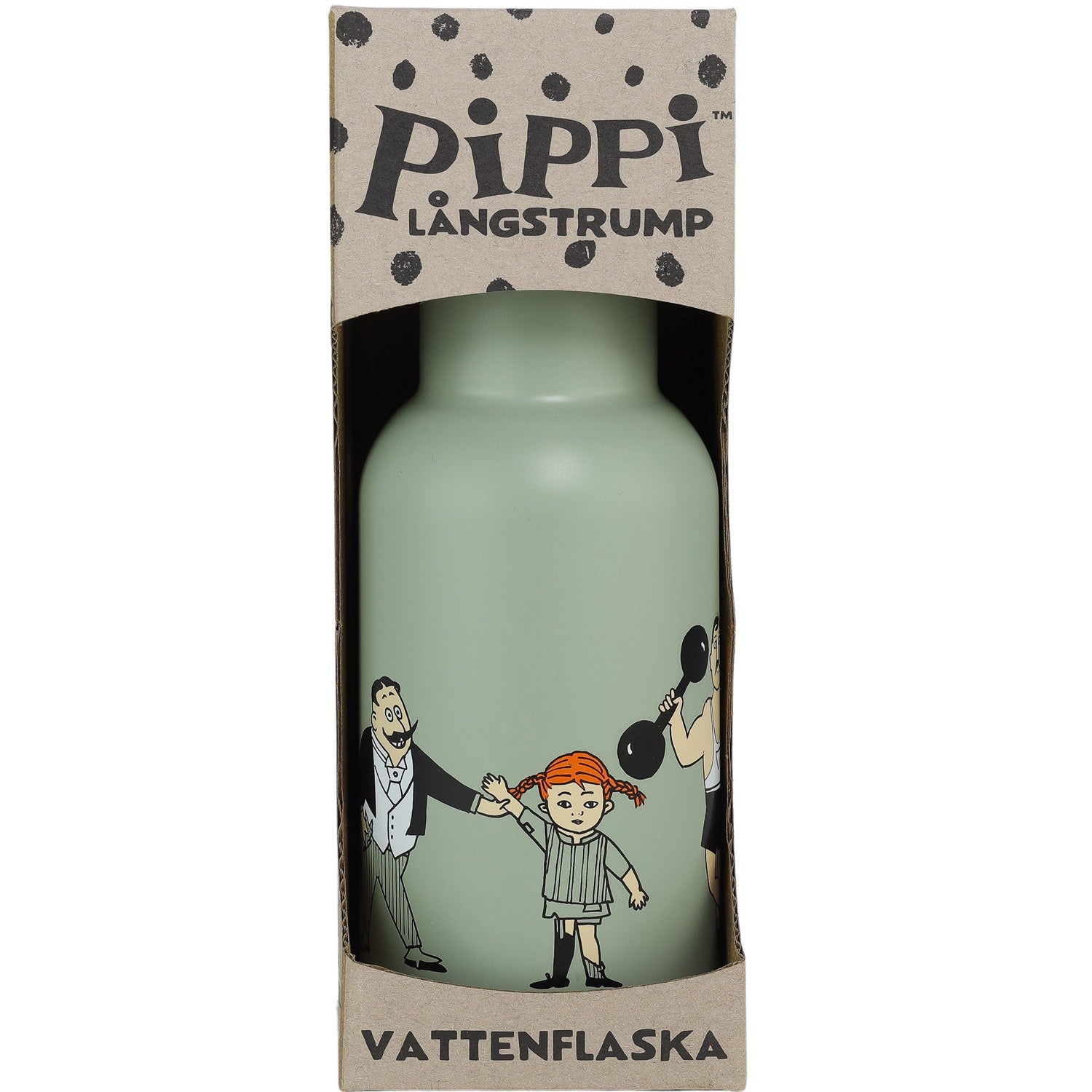 Pippi Circus, Water bottle, green