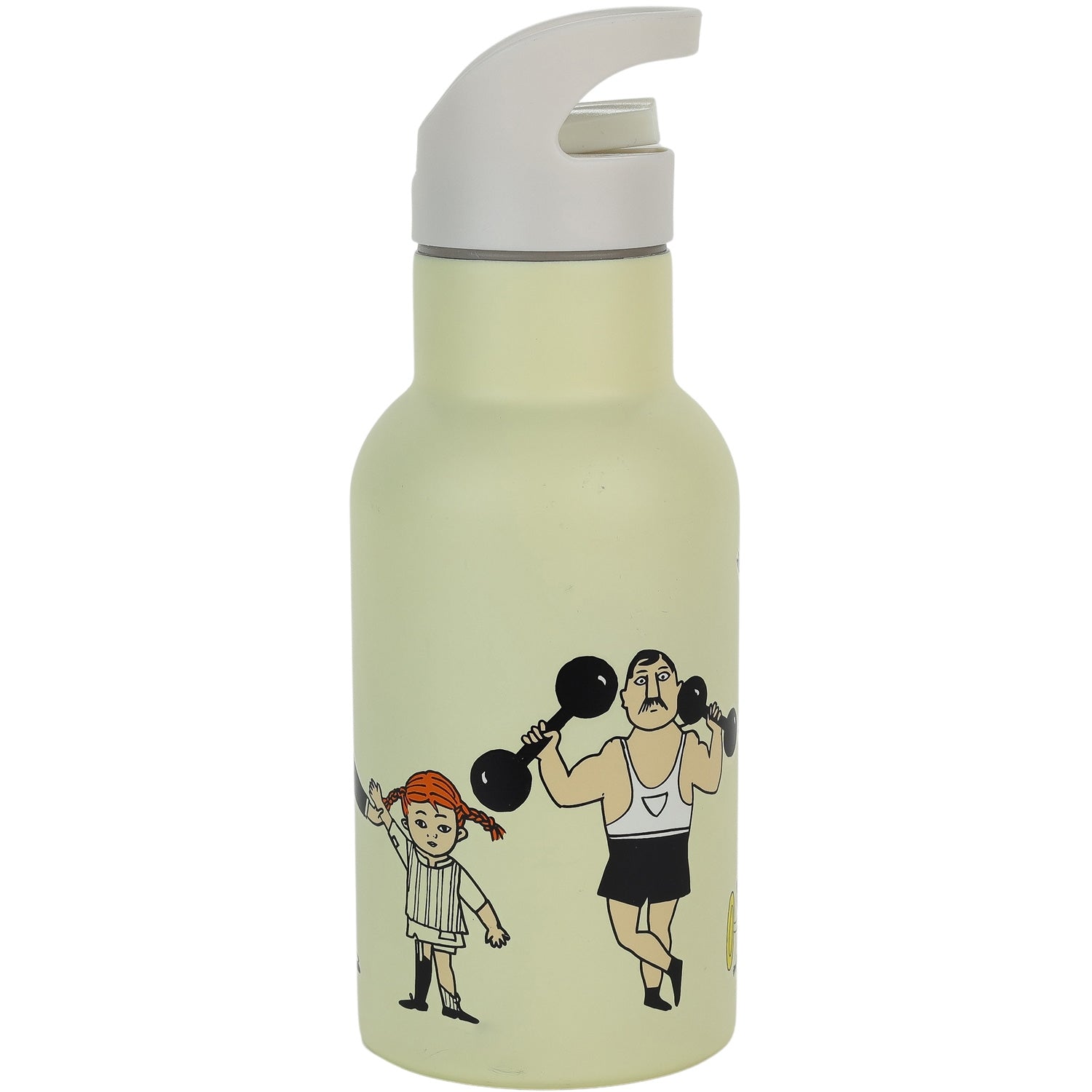 Pippi Circus, Water bottle, yellow