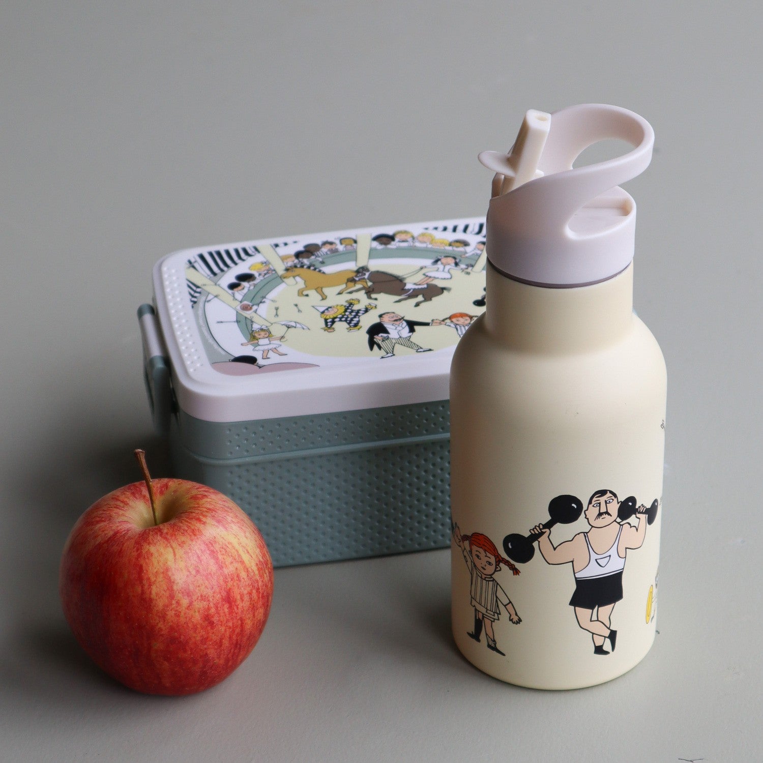 Pippi Circus, Water bottle, yellow