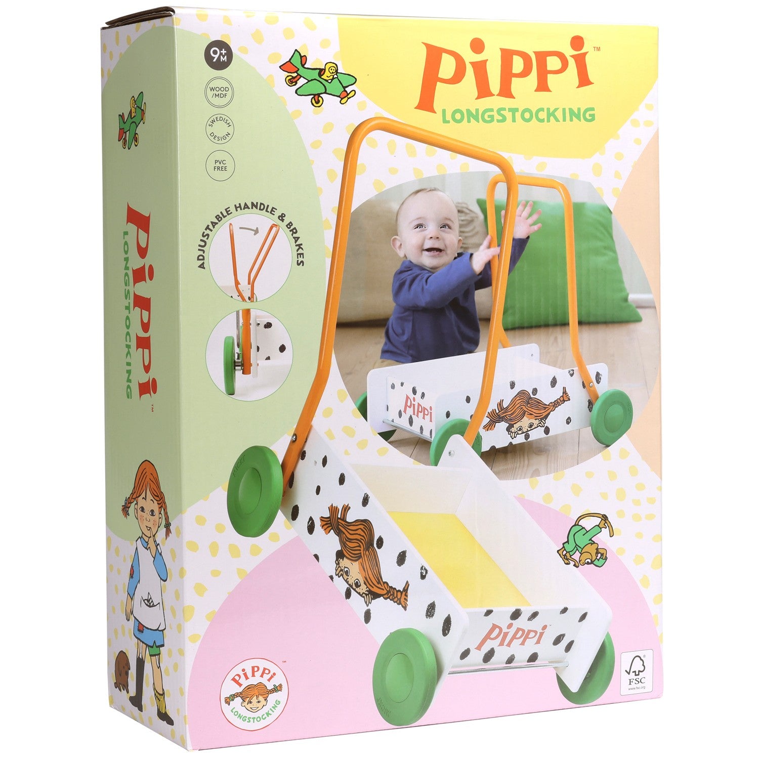 Pippi Learn to Walk pram