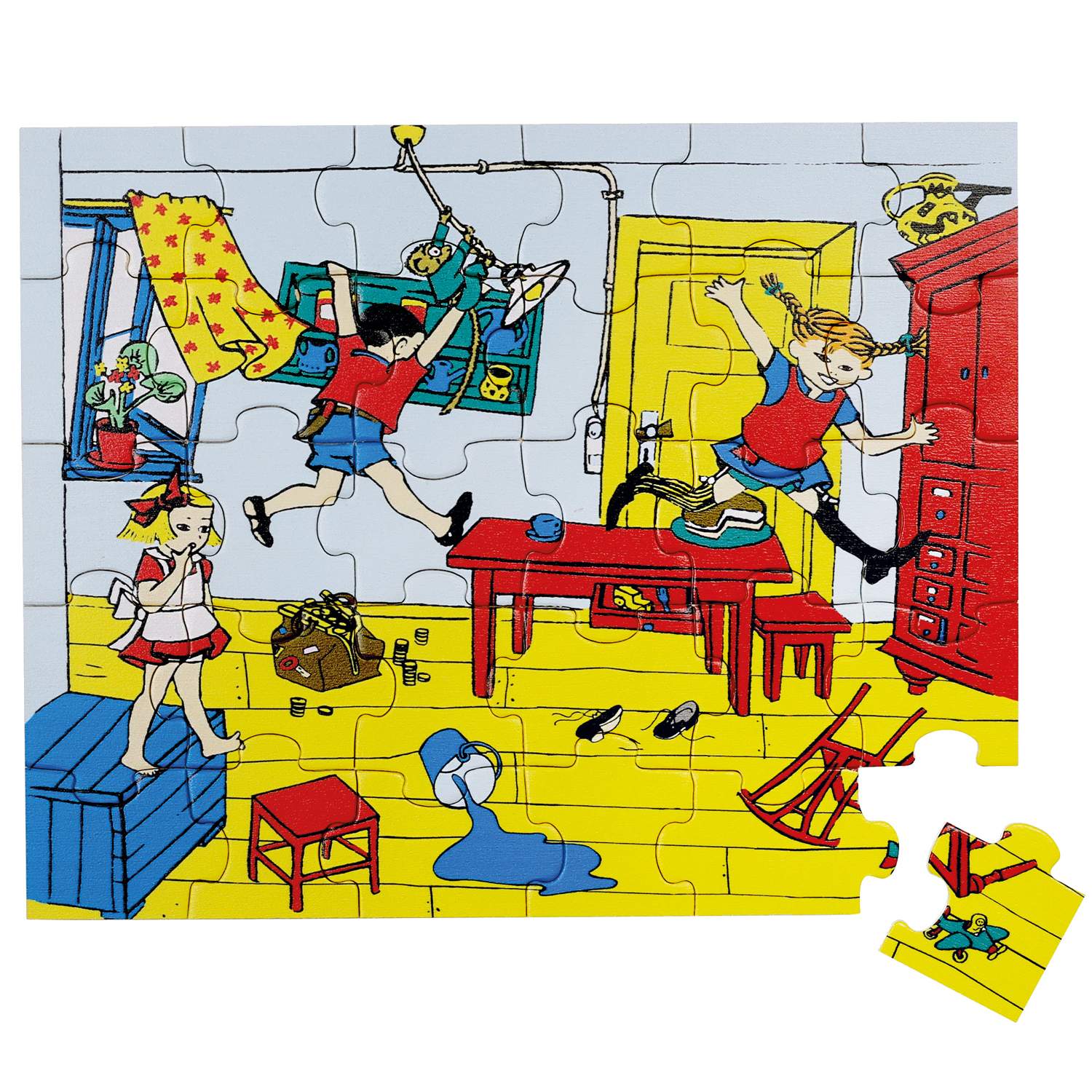 Pippi Wooden puzzle 30 pieces