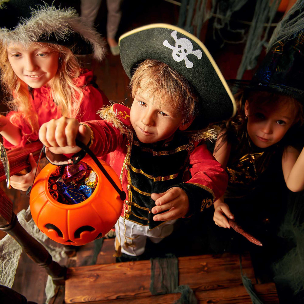 Pirate hat for children, 6-pack