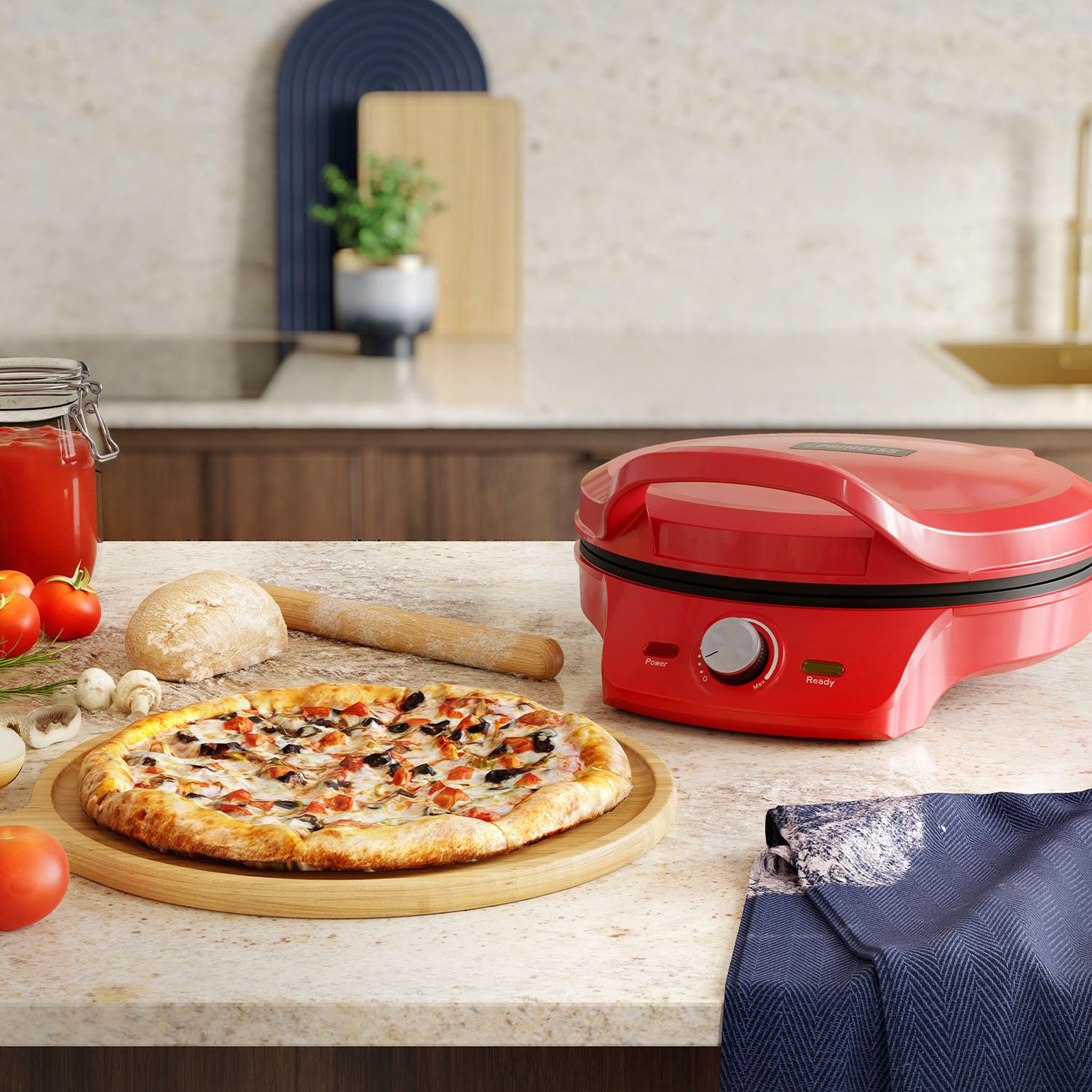 Pizza Maker Ø 32 cm 115007 2000W 180°