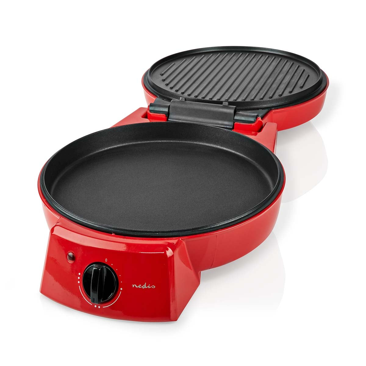 Pizza iron and grill | 30 cm | Adjustable temperature control | 1800W