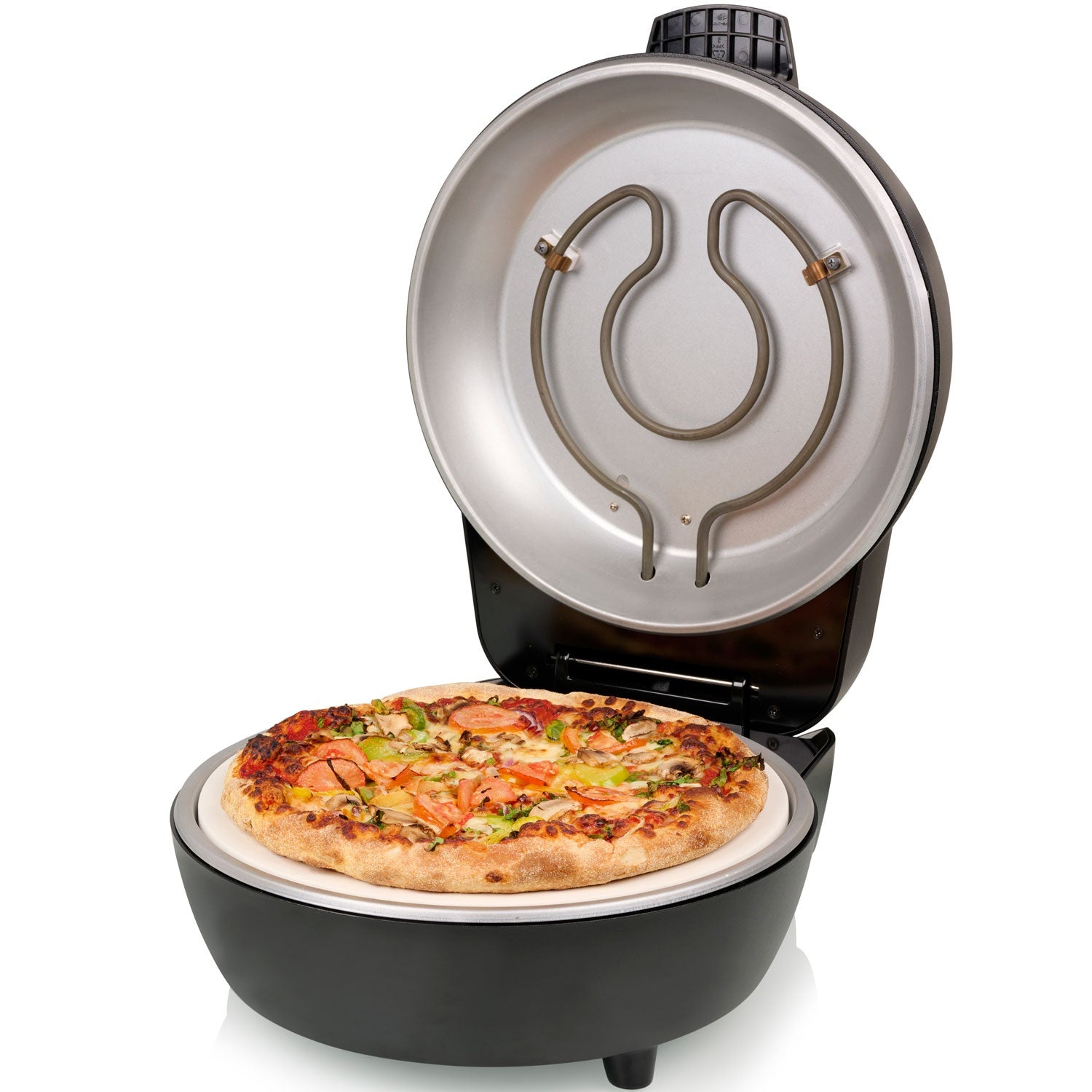 Pizza oven Pro with real Pizza Stone 30cm 400 °C