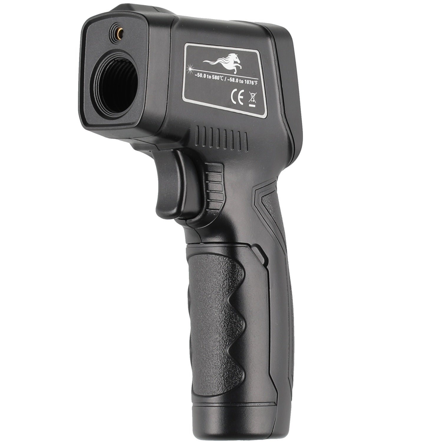 Pizza oven infrared thermometer