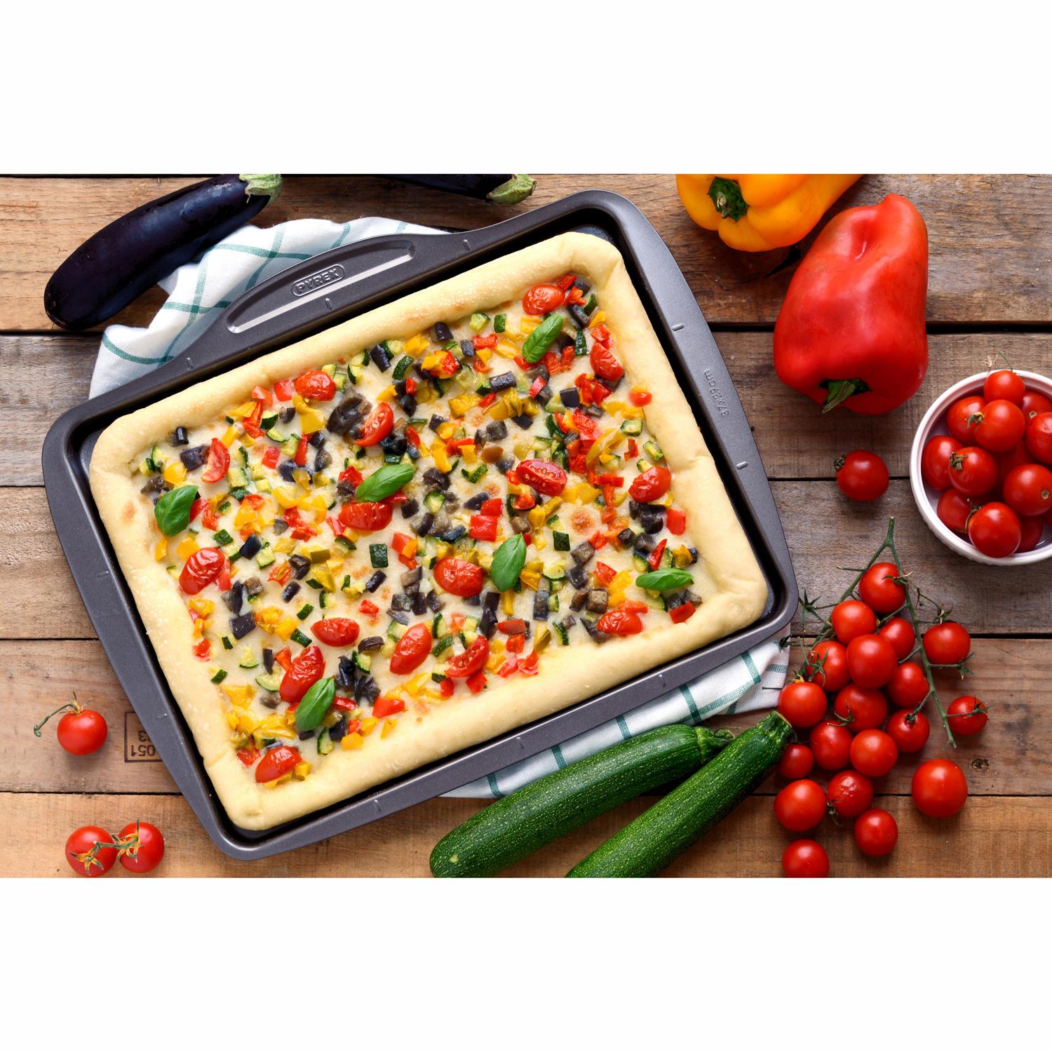 Pizza pan 37x29cm non-stick Asimetria