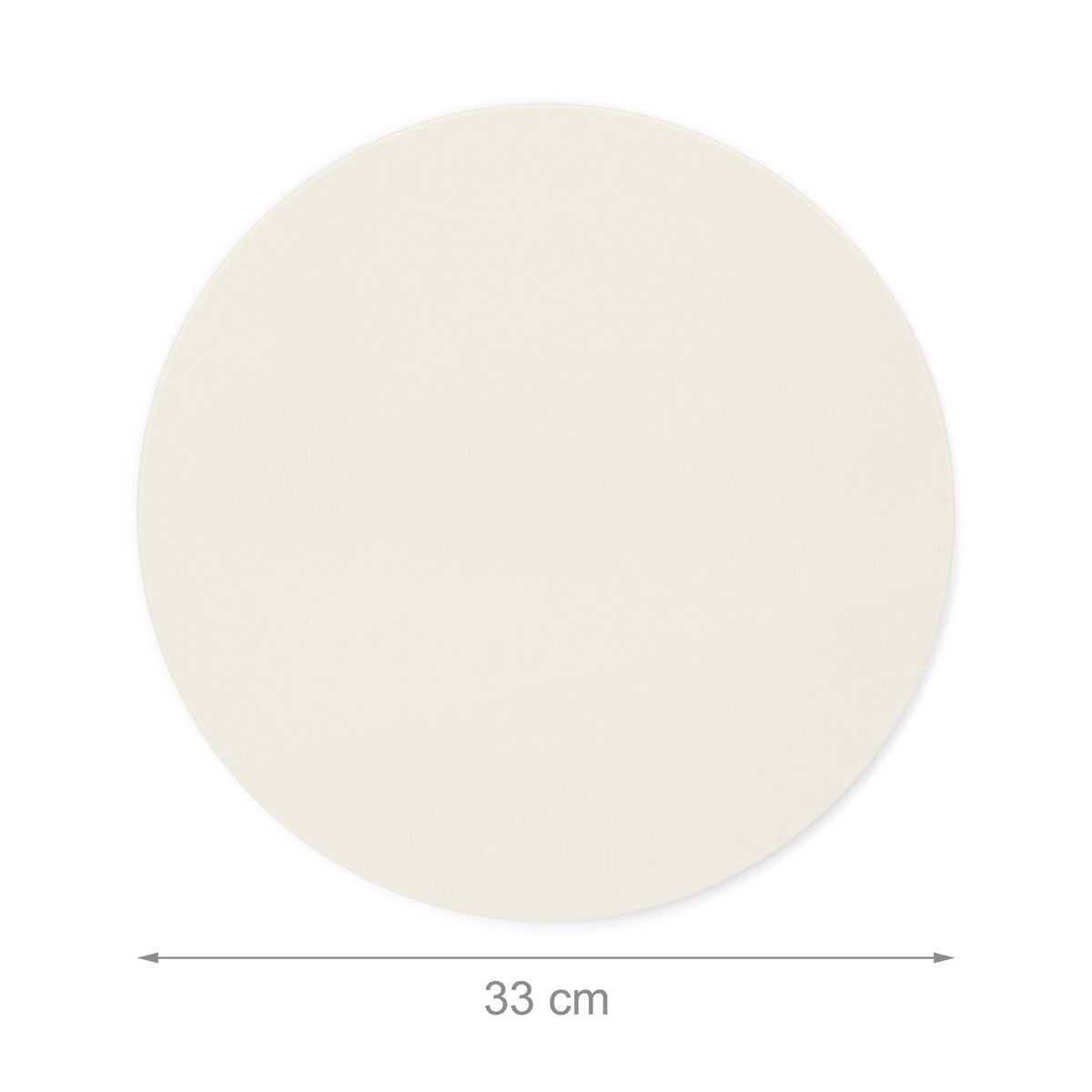 Pizza stone round in cordierite