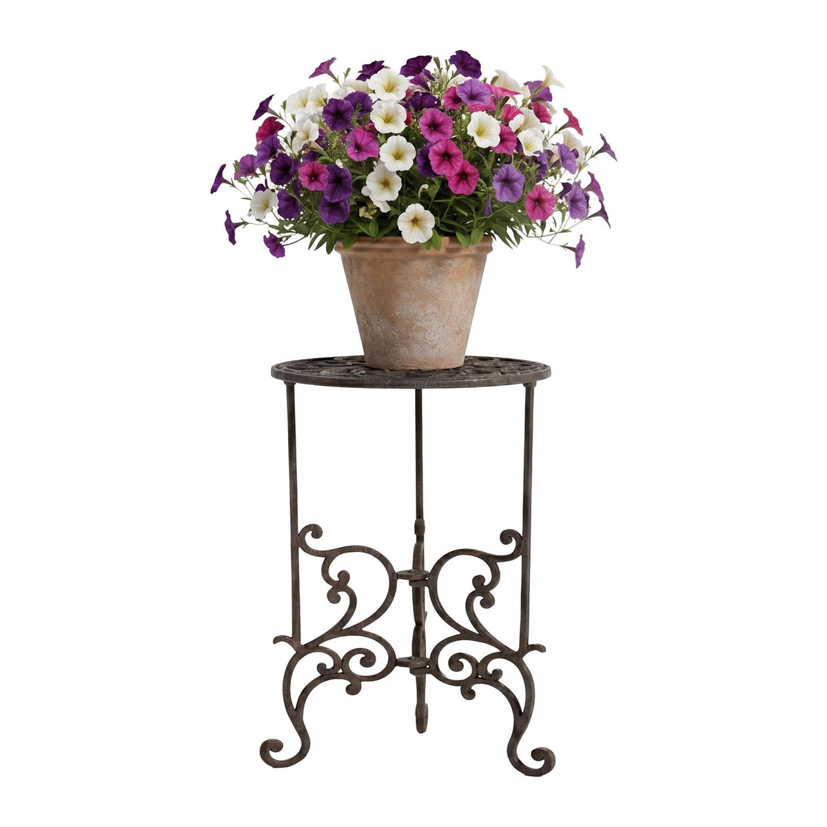 Plant Stand, Cast Iron – Vintage Tiered Display