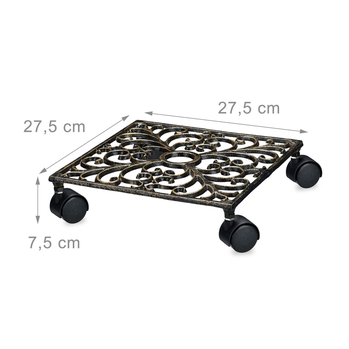 Plant roller in cast iron