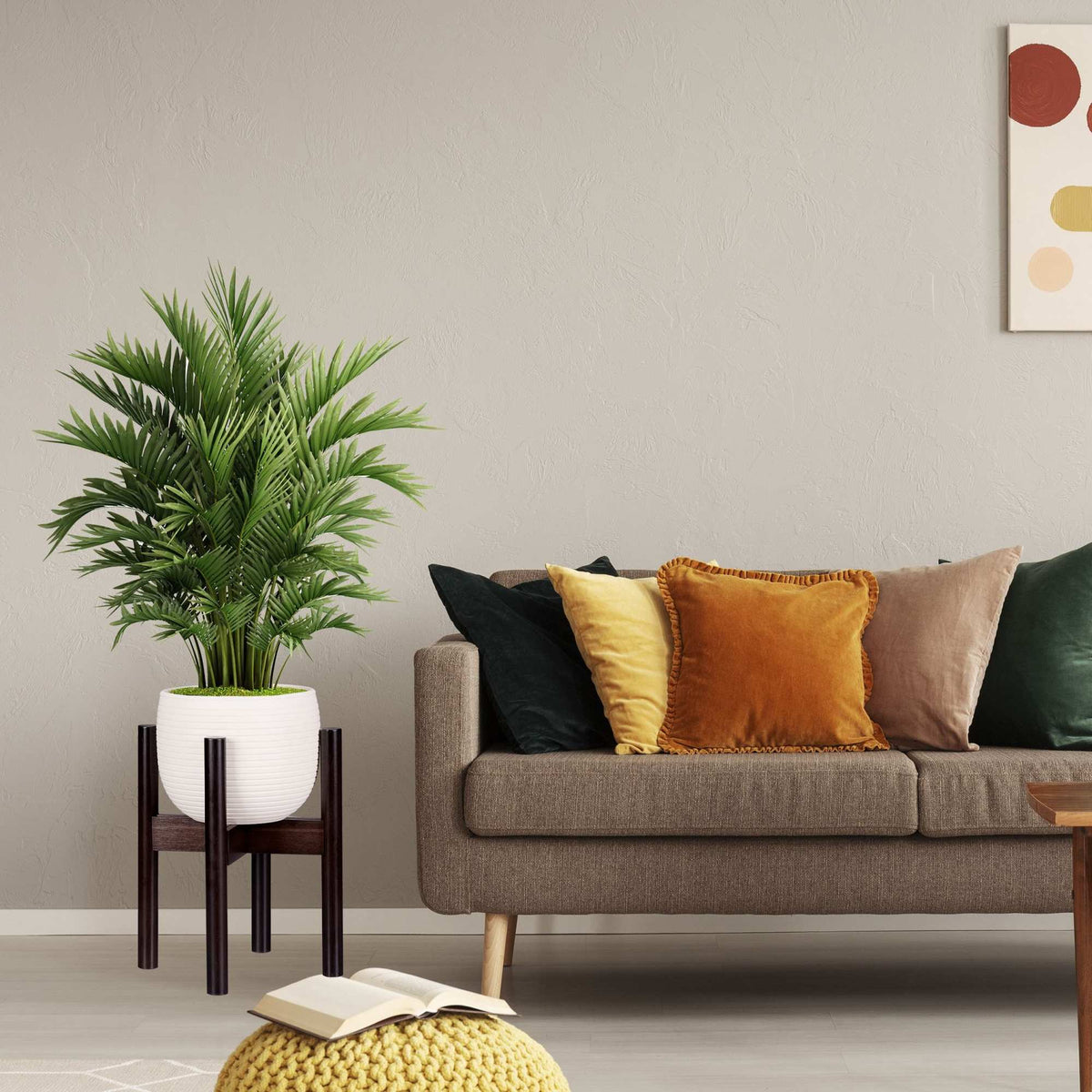 Plant stand in bamboo