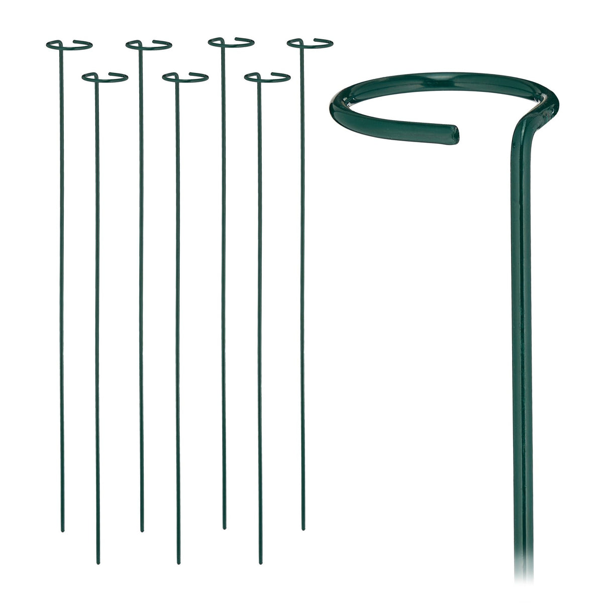 Plant supports in metal, 8-pack