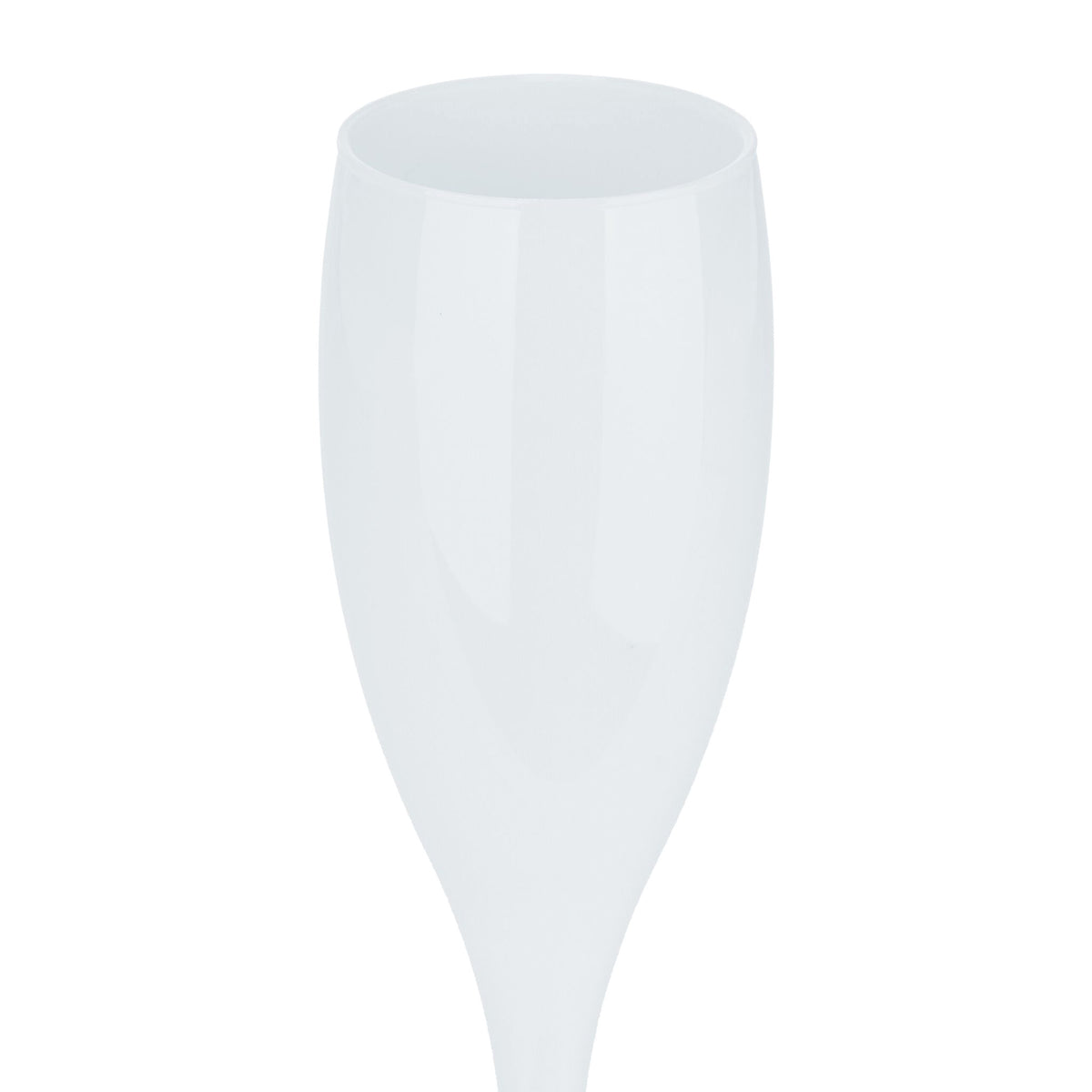 Plastic champagne glasses, set of 6
