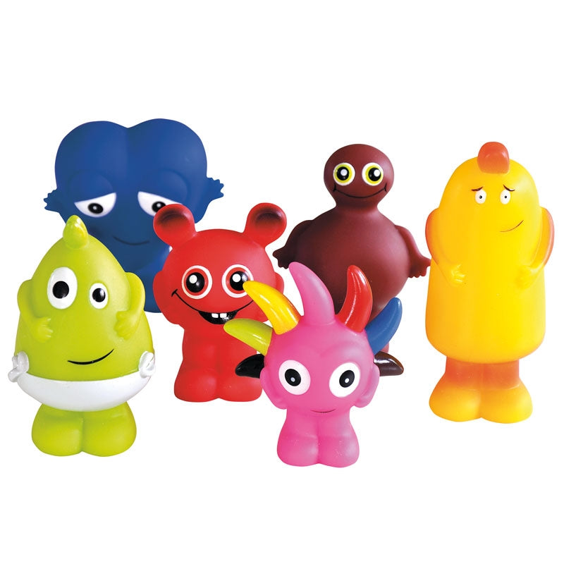 Plastic figures, 6-pack