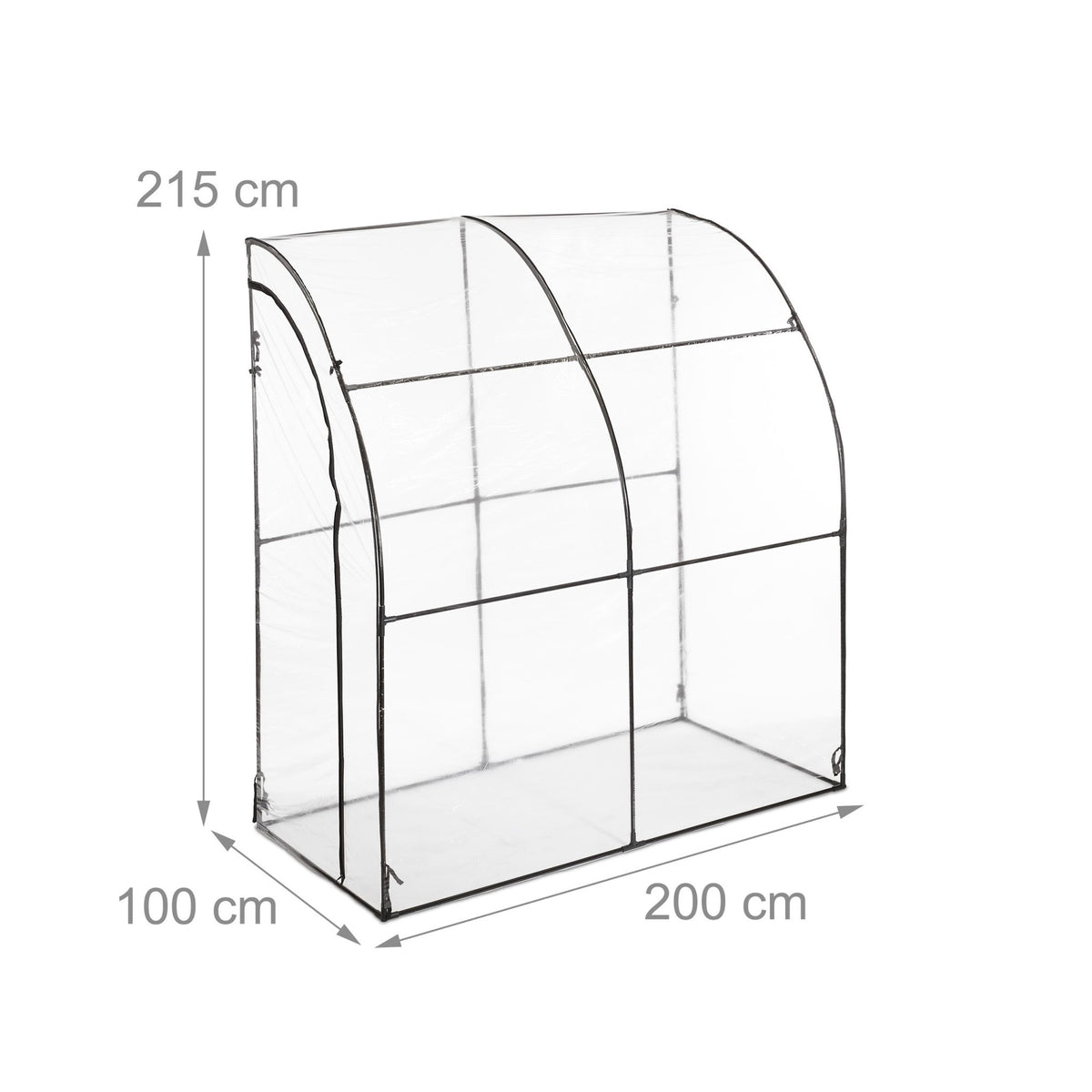 Plastic tomato greenhouse