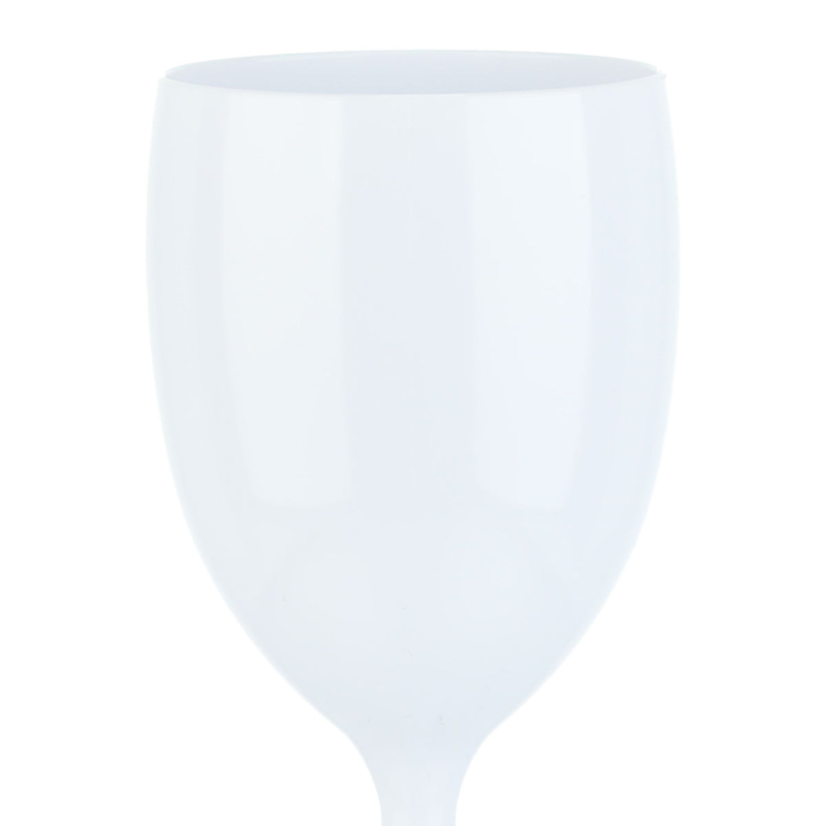 Plastic wine glasses - set of 12