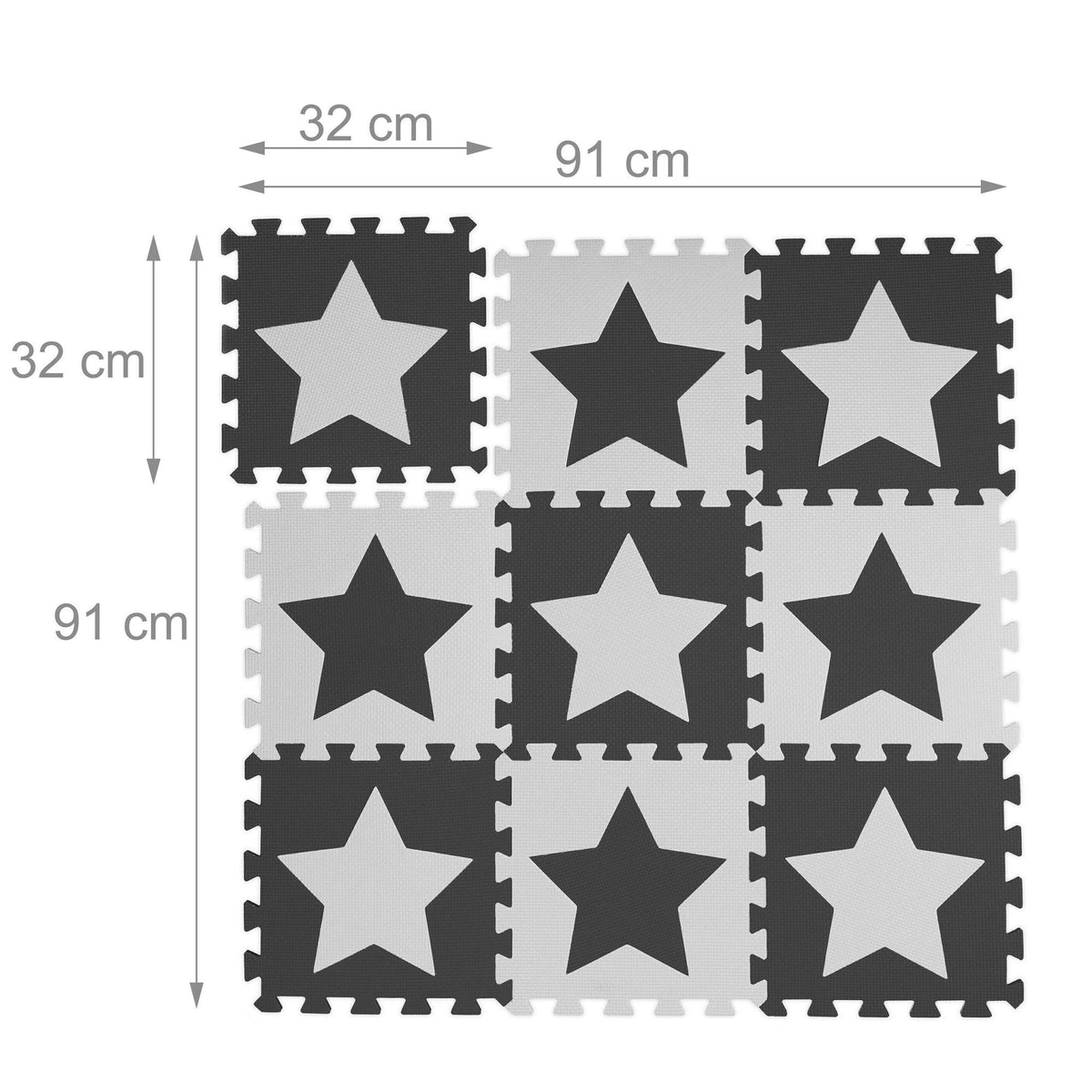 Play mat puzzle, star