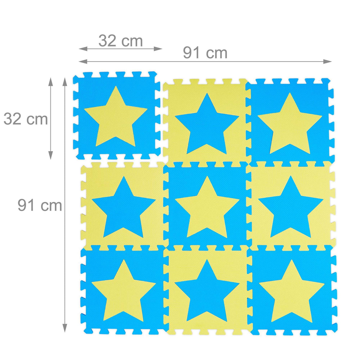 Play mat puzzle, star