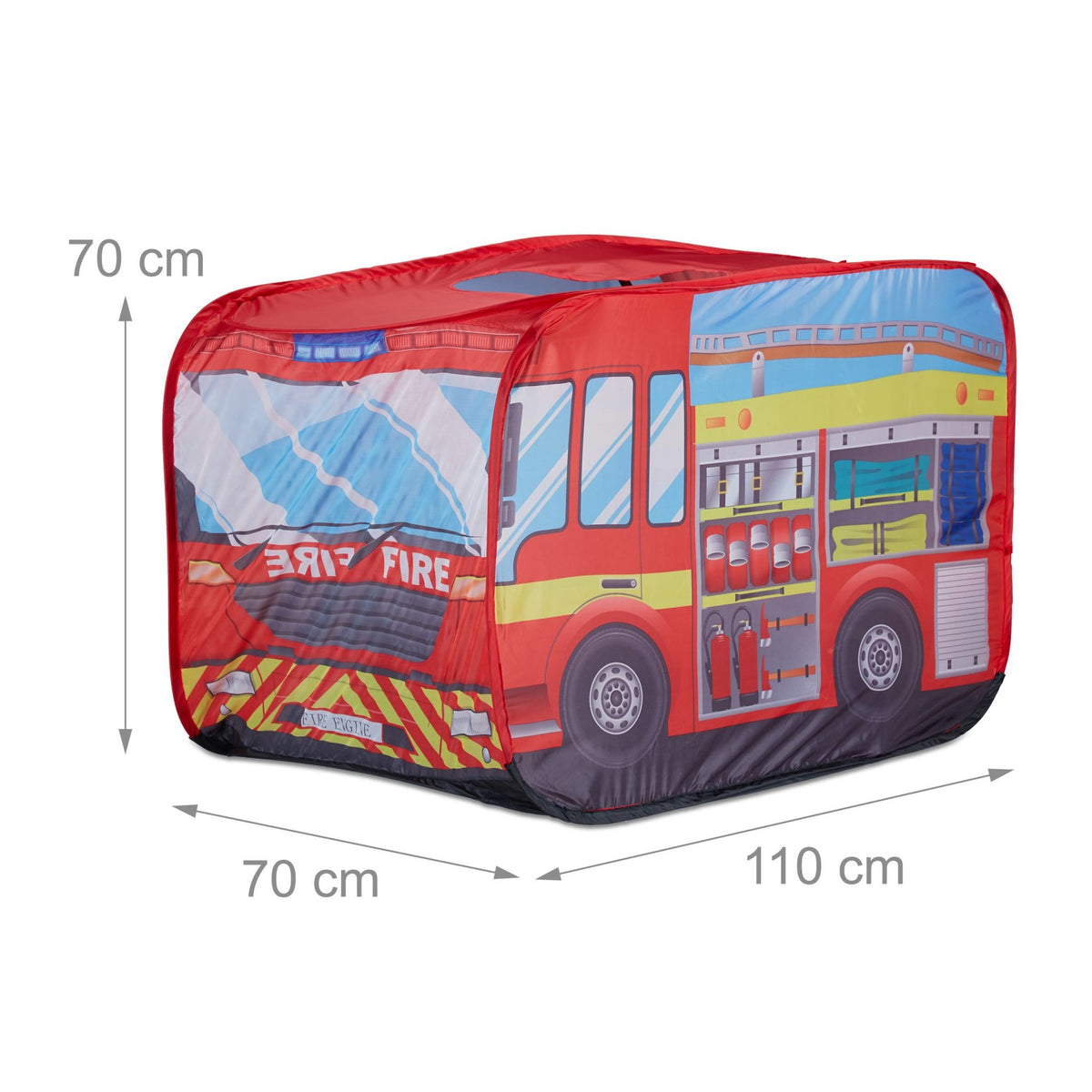 Play tent fire brigade for children