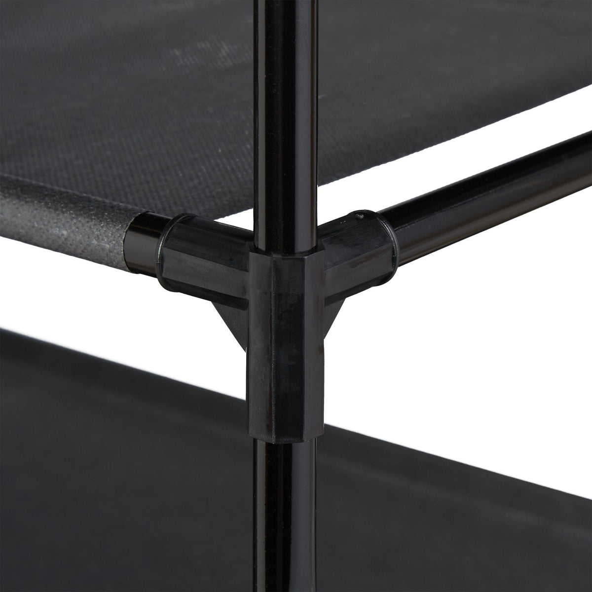 Plug-in system for shoe racks 4 levels