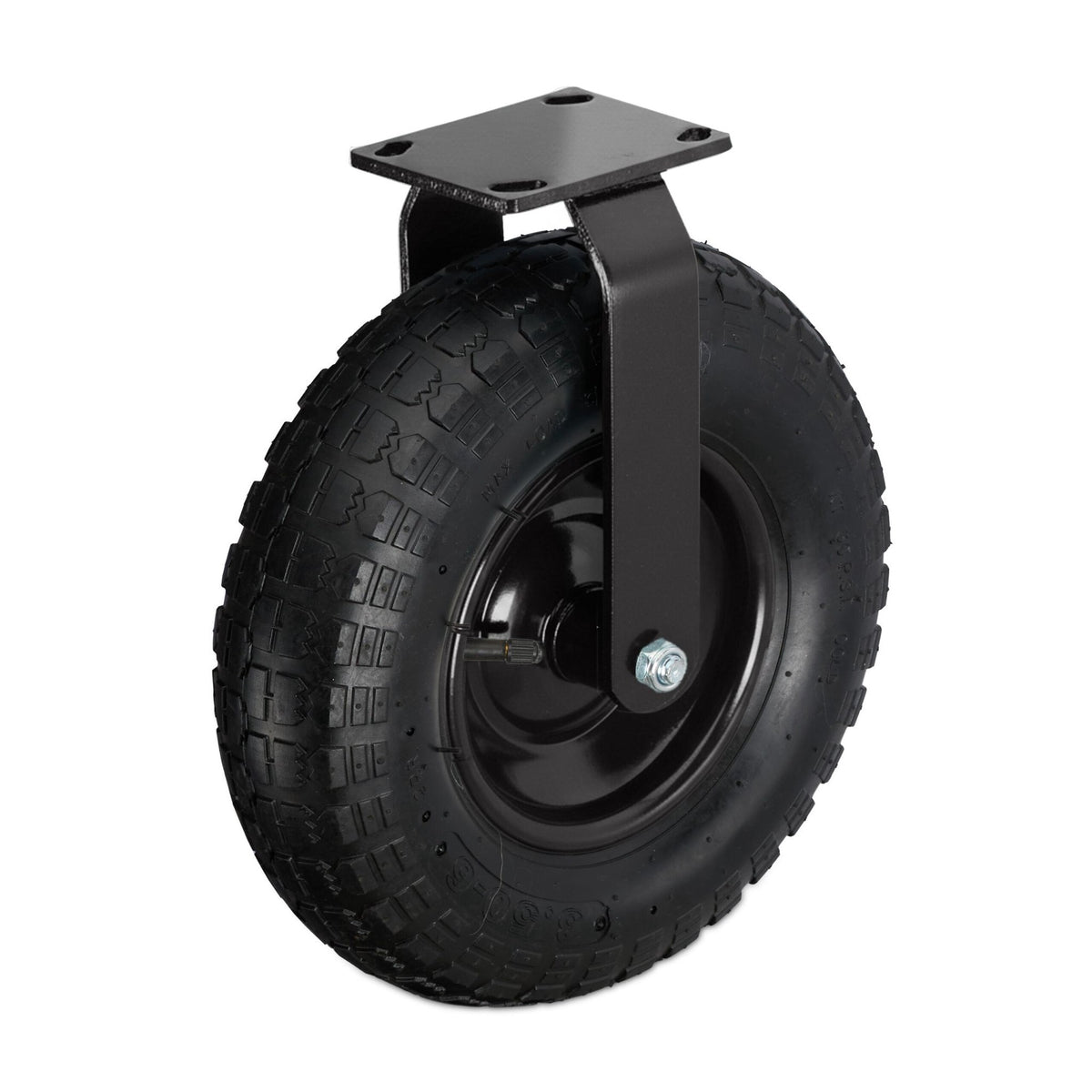 Pneumatic Load Roller with Plate – Heavy-Duty Wheel