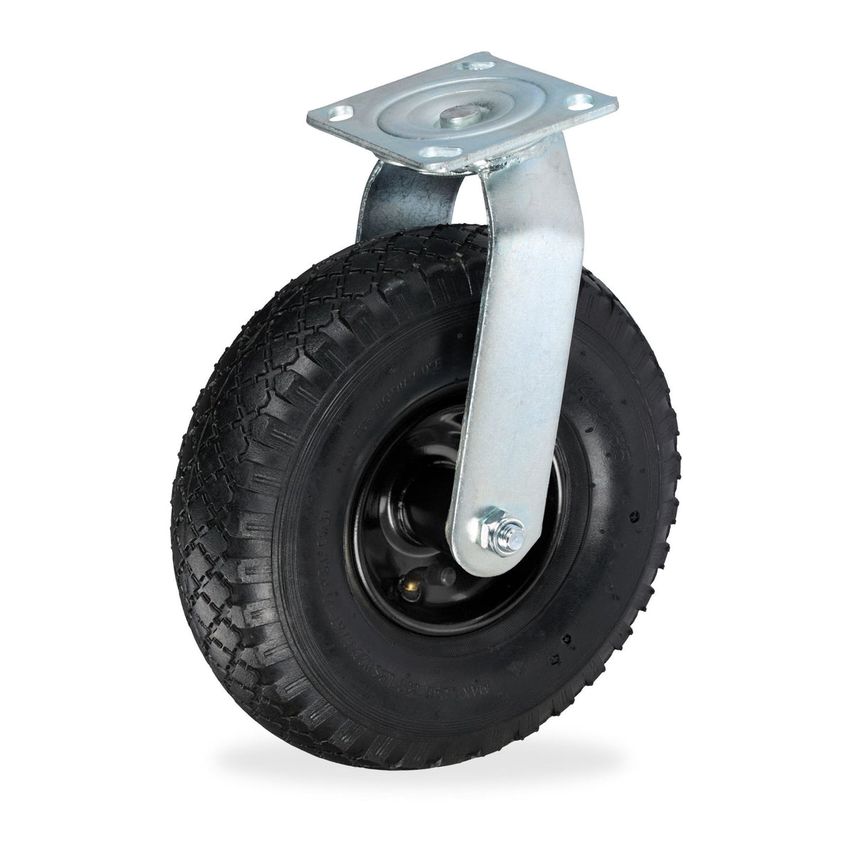 Pneumatic Swivel Castor, 3.00-4, High Load Capacity