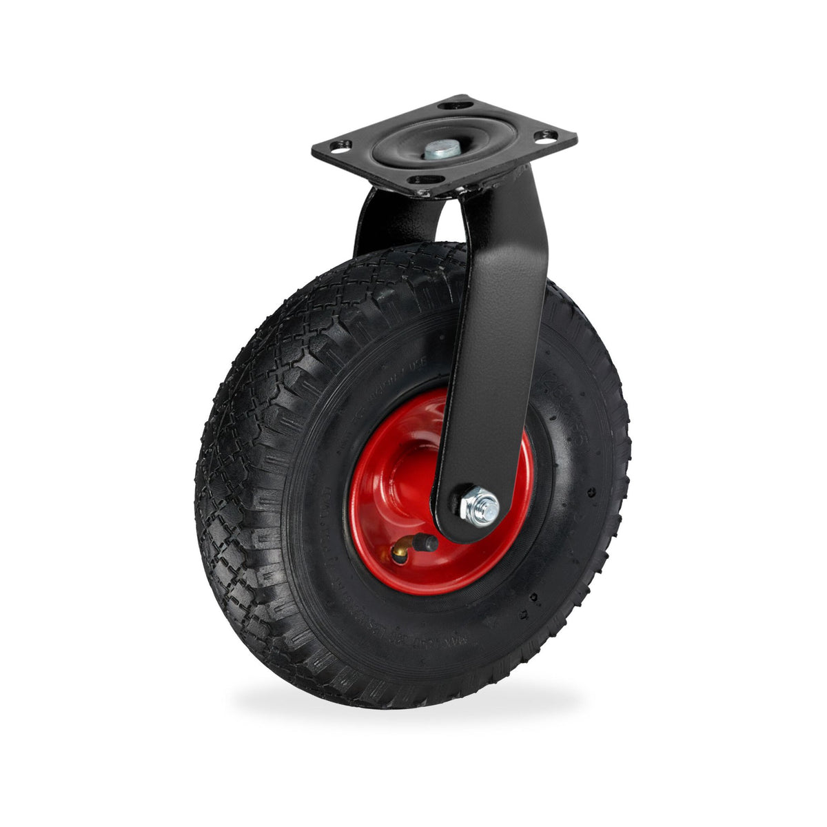 Pneumatic Swivel Castor, 3.00-4, High Load Capacity
