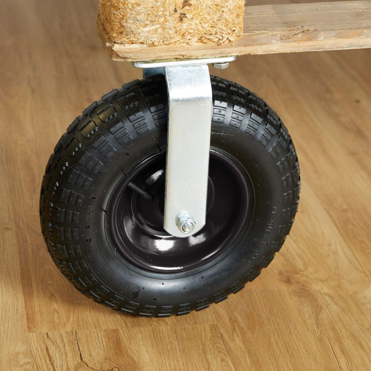 Pneumatic Tyred Load Castor with Steel Plate