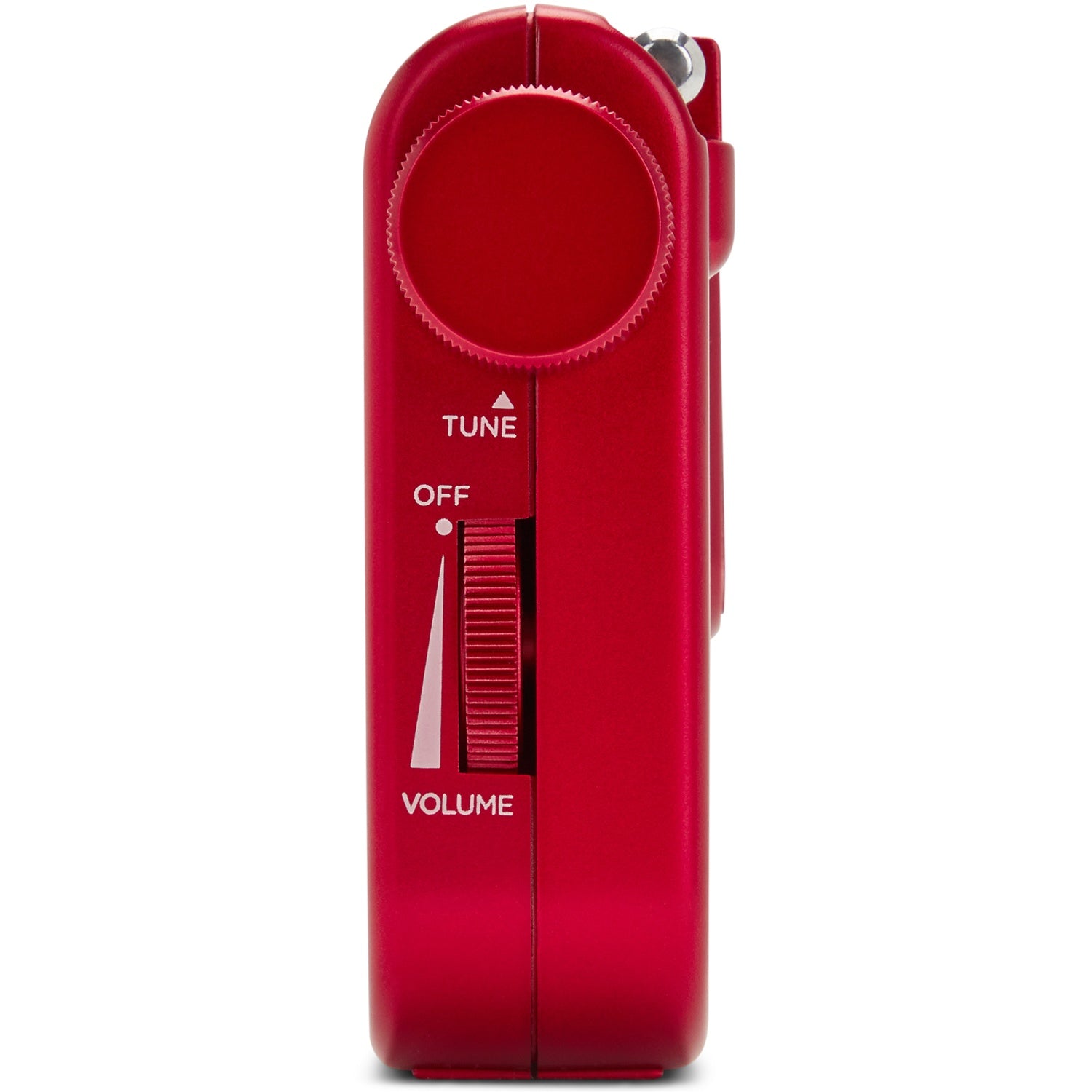 Pocket radio with FM/AM Red