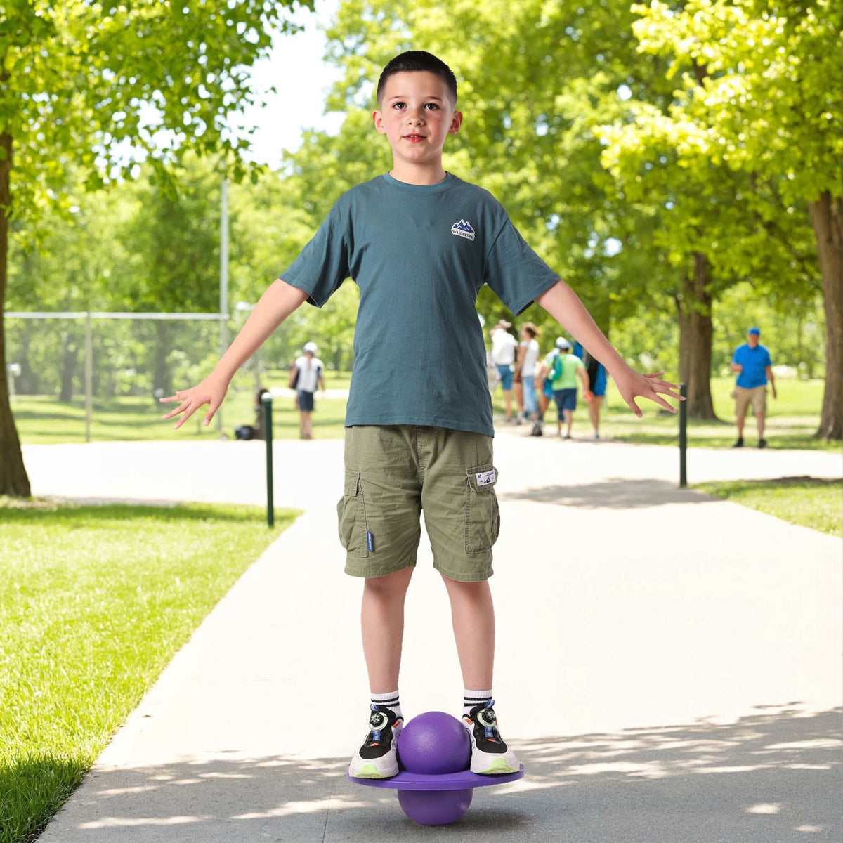 Pogo Ball With Non-Slip Base, 100 kg Max, Pump