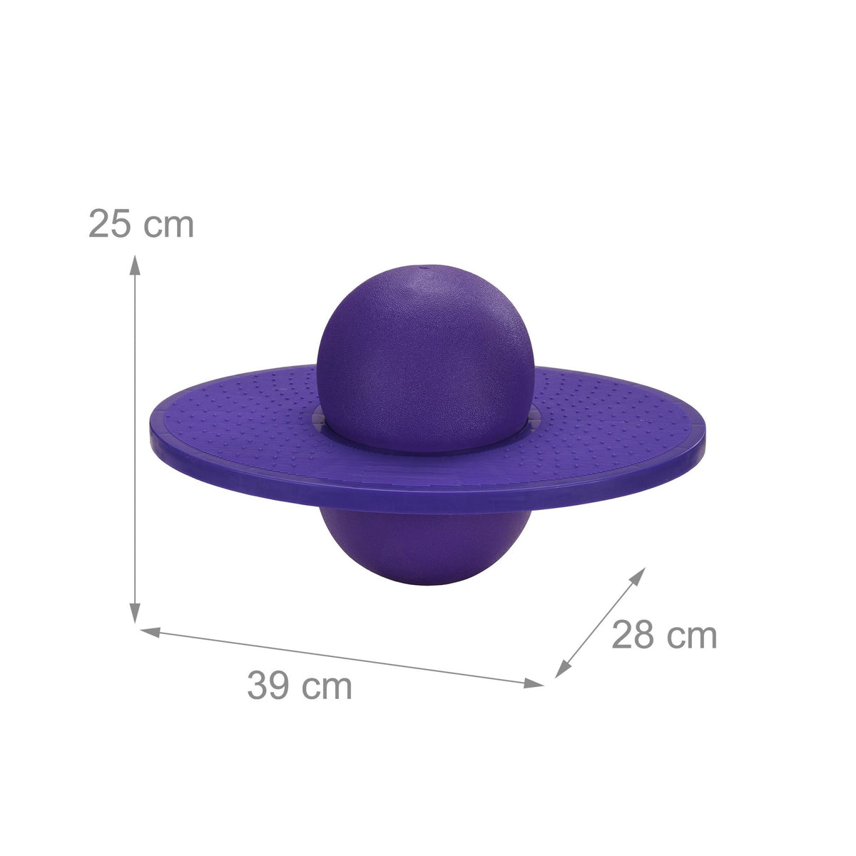 Pogo Ball With Non-Slip Base, 100 kg Max, Pump