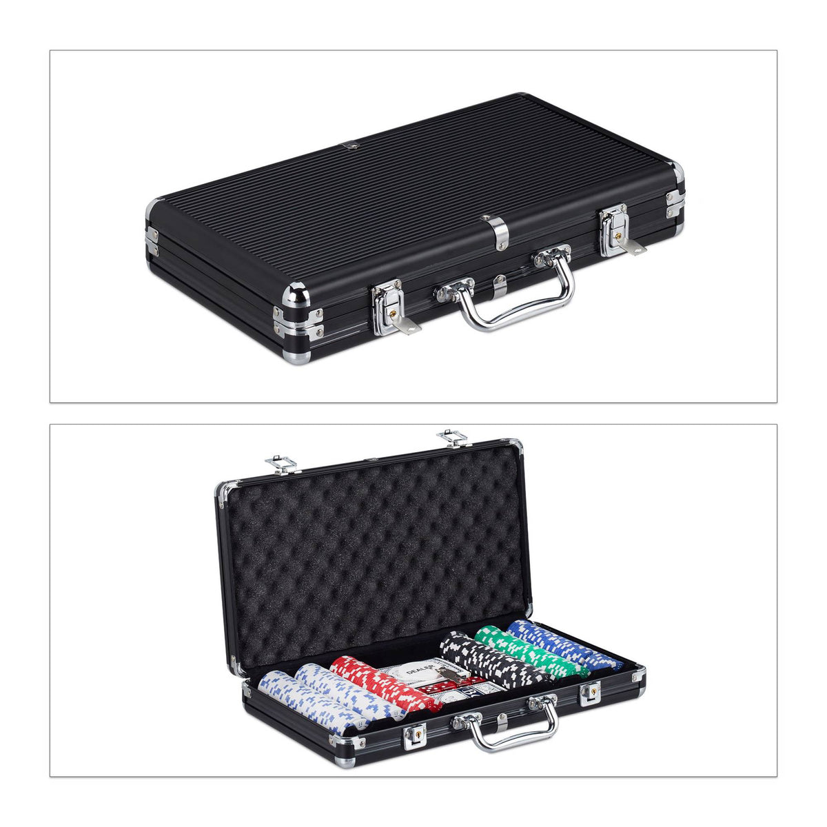 Poker bag with 300 chips