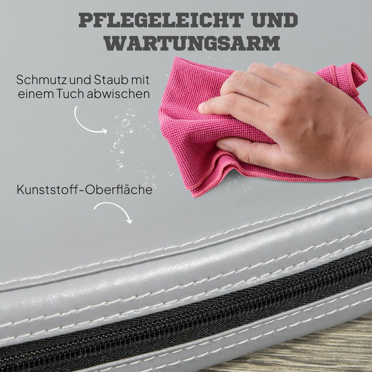 Pole Dance Mat, 5 cm Thick, 150 cm Diameter, Light Grey