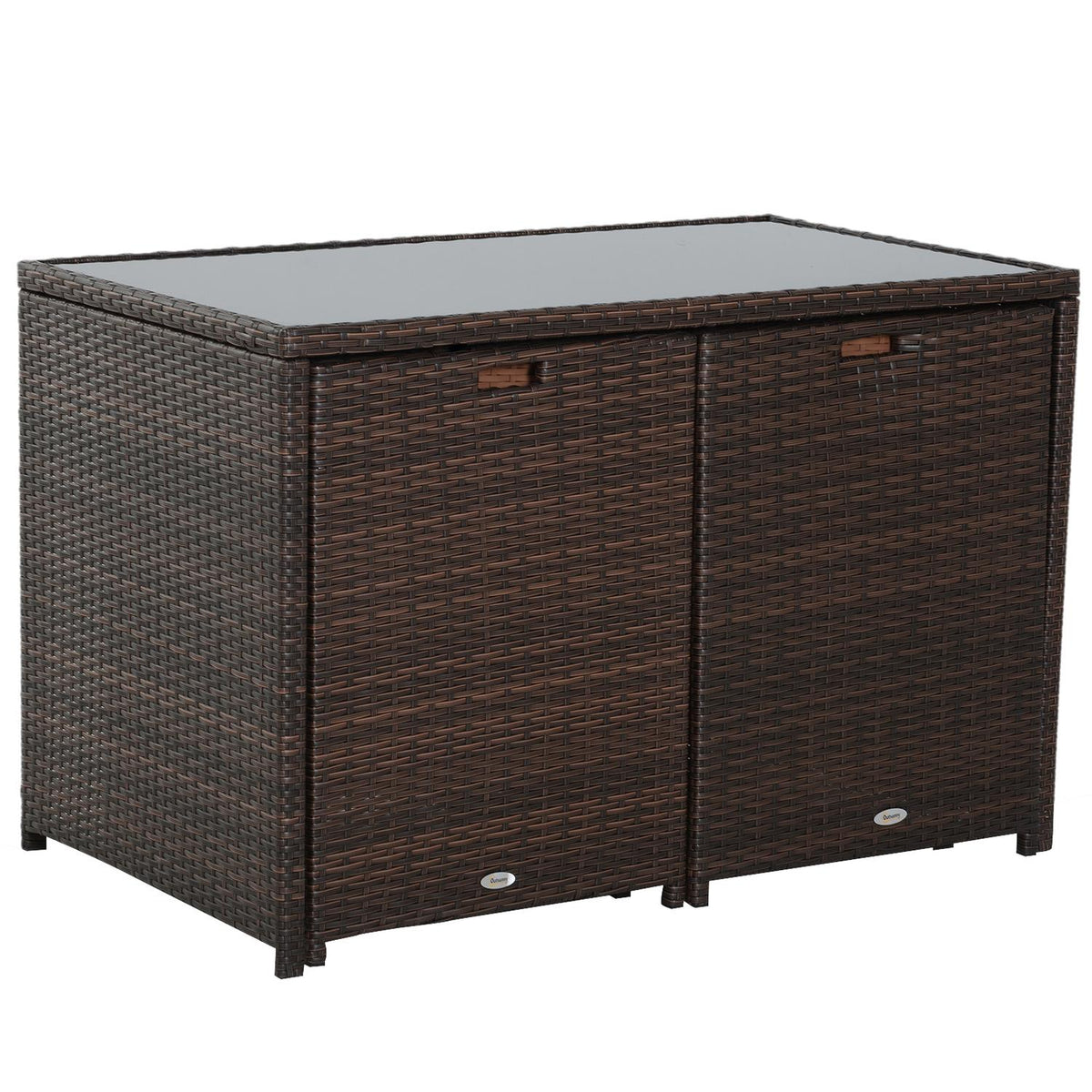 Poly Rattan Set 5 Pieces Garden Set Garden Furniture