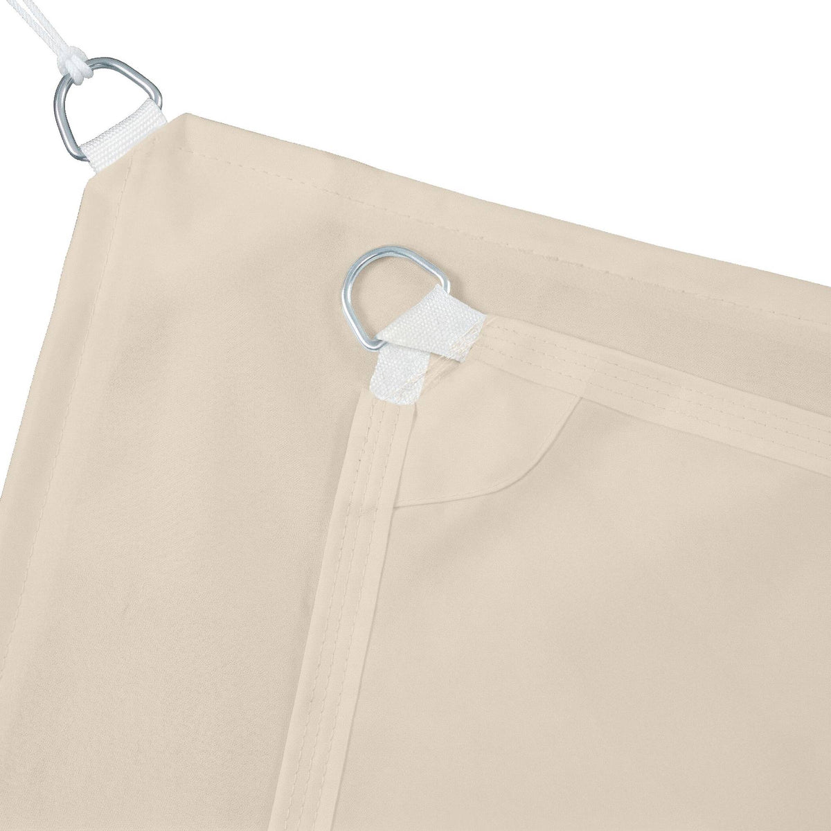 Polyester Shade Sail With Eyelets, Water-Repellent