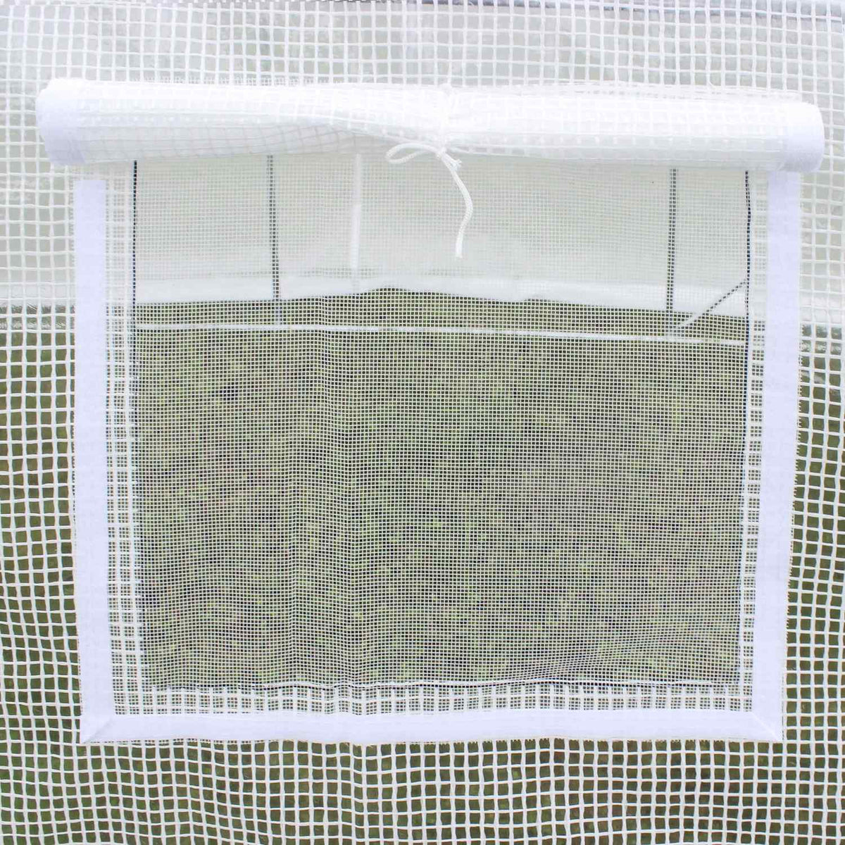 Polyethylene film 3x2x2m replacement film with 6 windows for garden tunnel greenhouse film tunnel made of white polyethylene