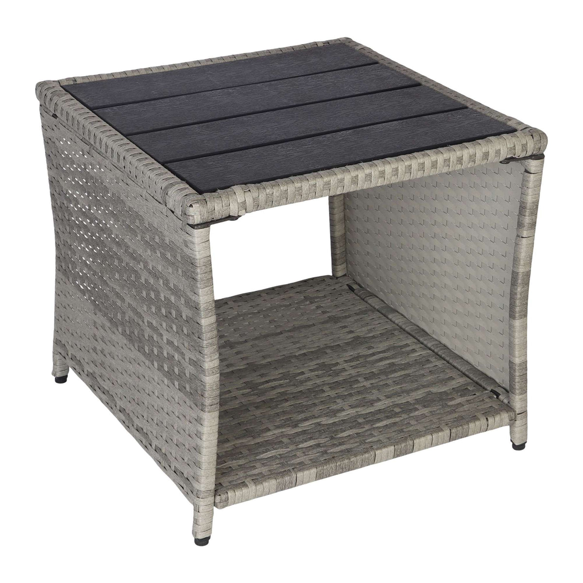 Polyrattan Outdoor Balcony Table – Weatherproof & Durable