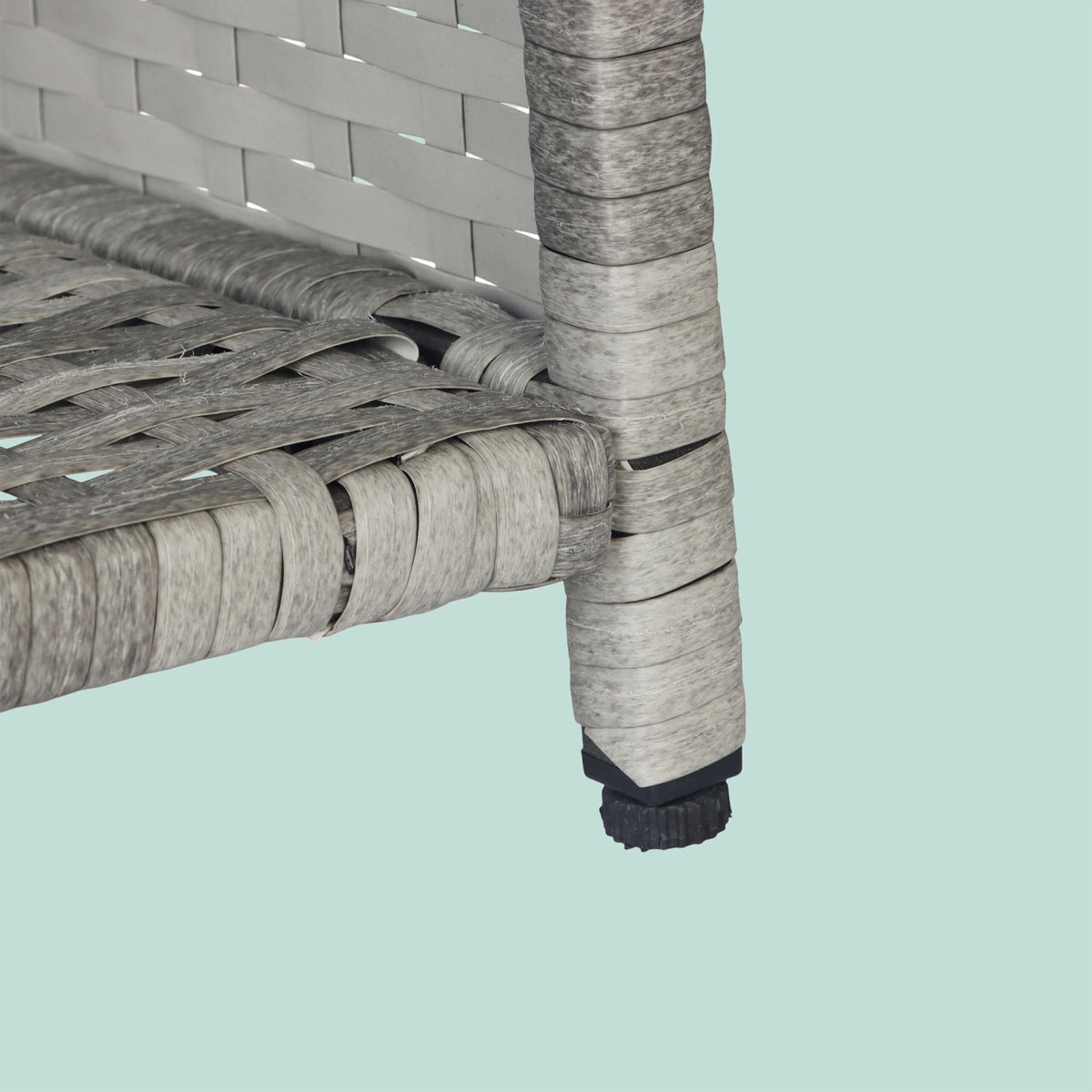 Polyrattan Outdoor Balcony Table – Weatherproof & Durable